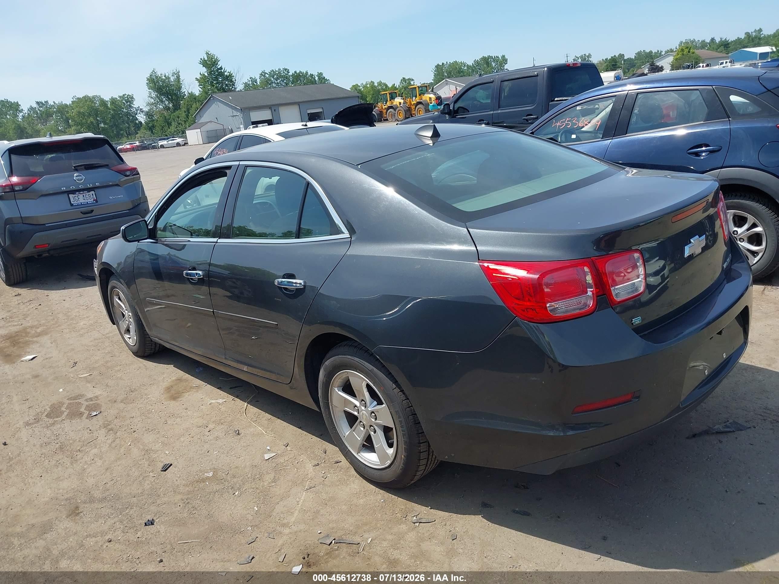 2014 Chevrolet Malibu 1ls Gray vin: 1G11B5SLXEF199980