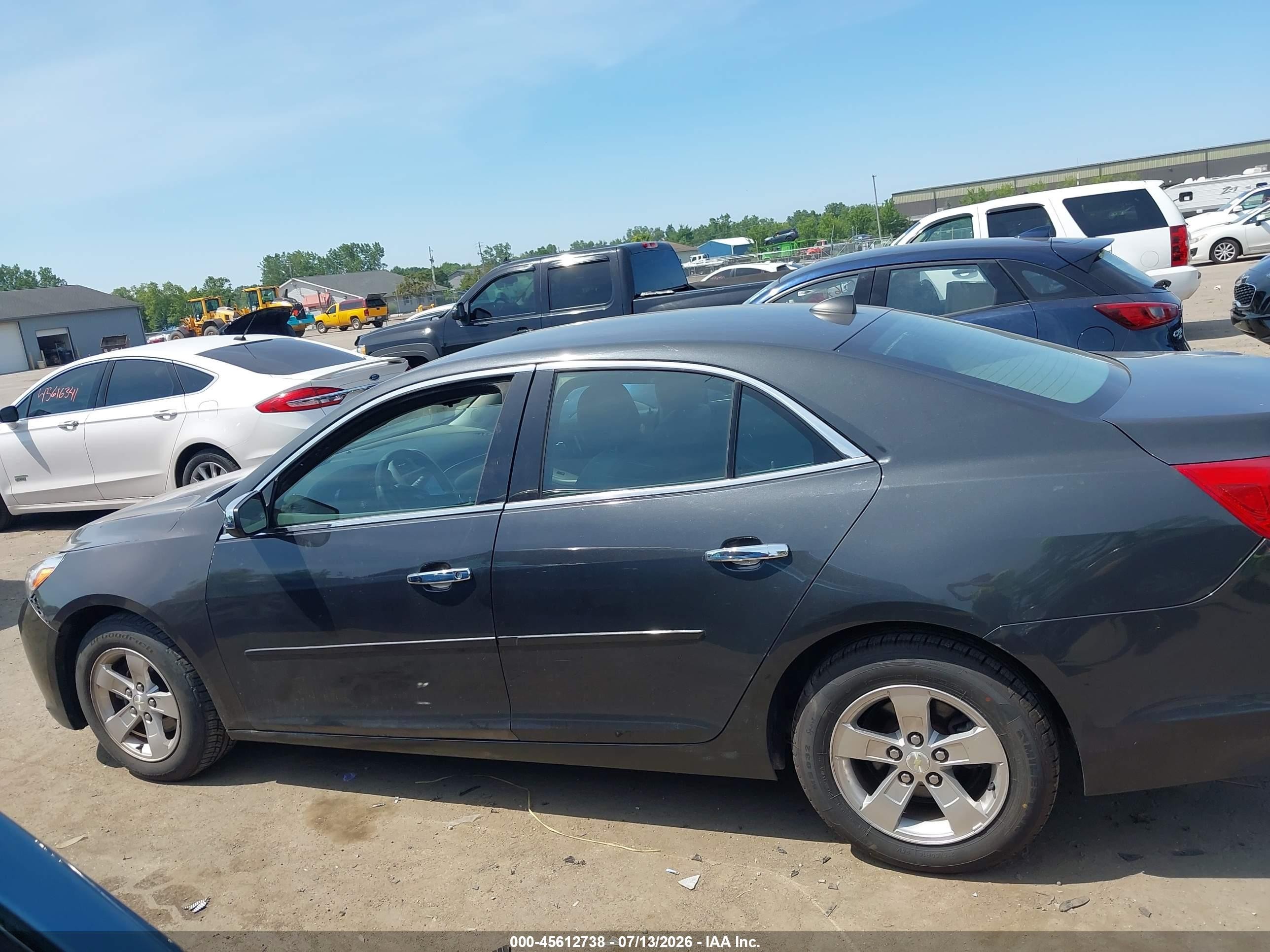 2014 Chevrolet Malibu 1ls Gray vin: 1G11B5SLXEF199980