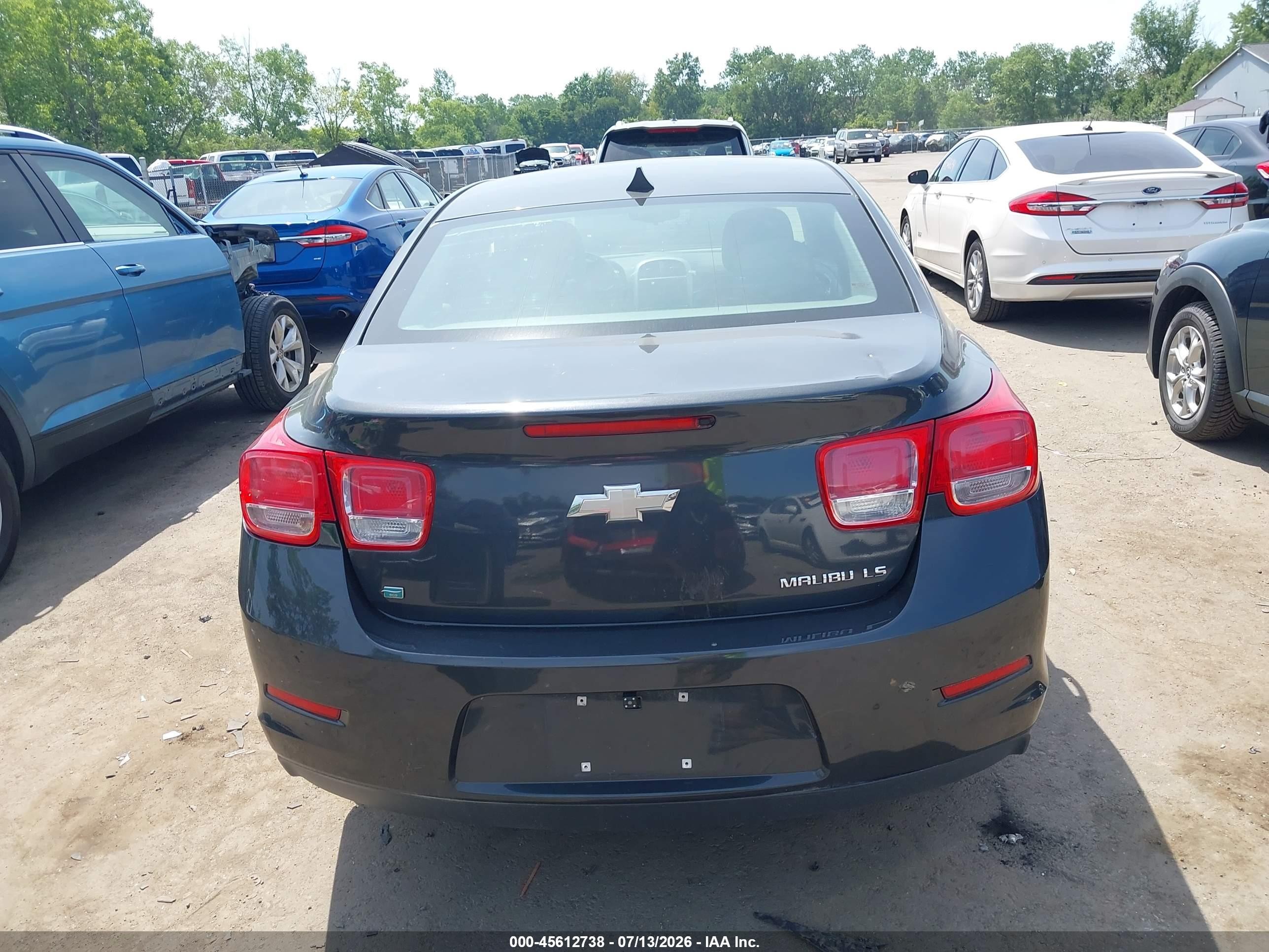 2014 Chevrolet Malibu 1ls Gray vin: 1G11B5SLXEF199980