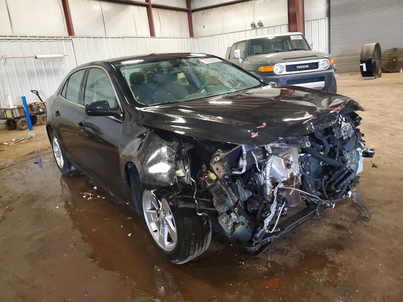2014 Chevrolet Malibu Ls Black vin: 1G11B5SLXEF249597