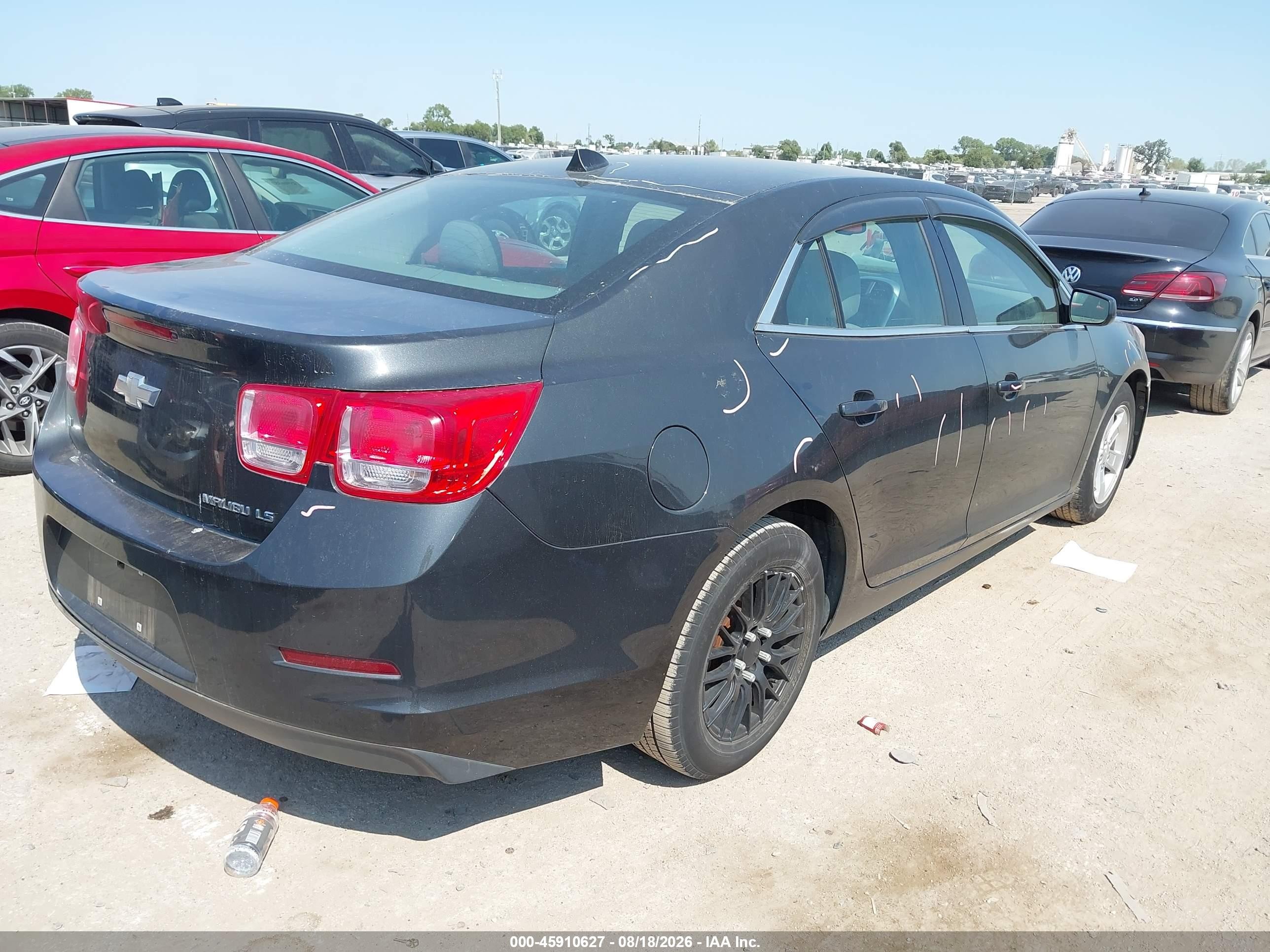 2014 Chevrolet Malibu 1ls Gray vin: 1G11B5SLXEF257795