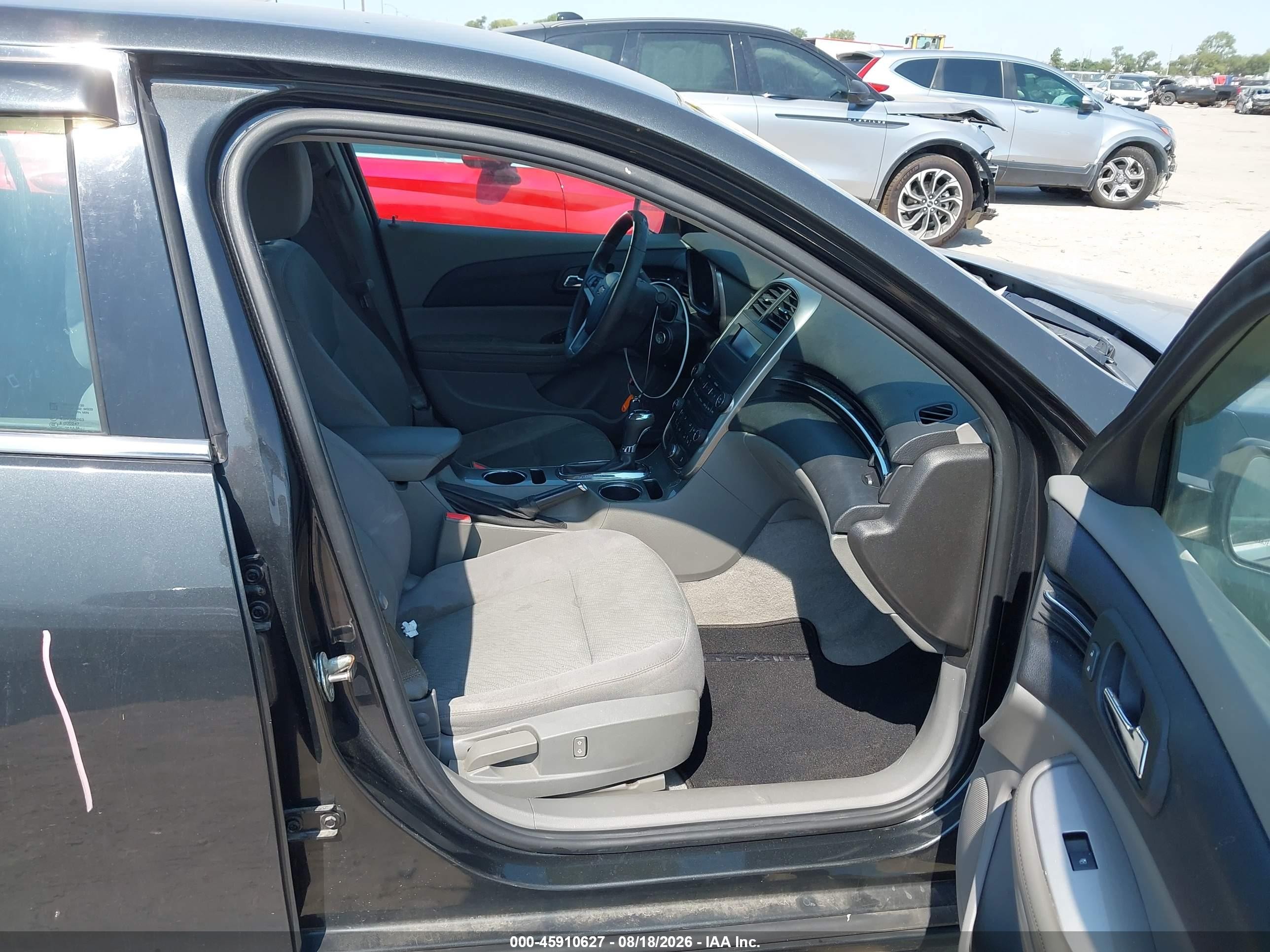 2014 Chevrolet Malibu 1ls Gray vin: 1G11B5SLXEF257795
