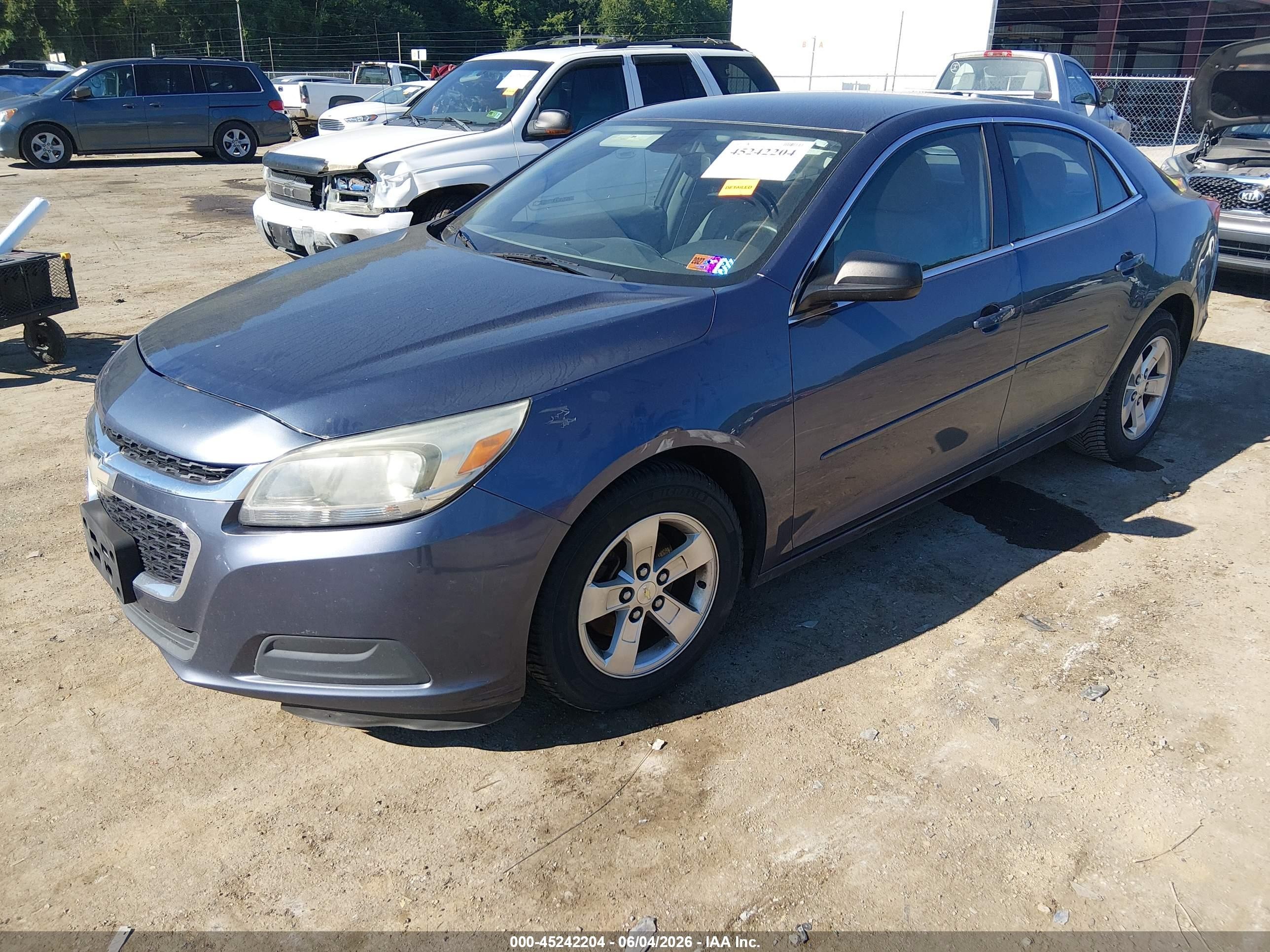2014 Chevrolet Malibu 1ls Blue vin: 1G11B5SLXEF277660