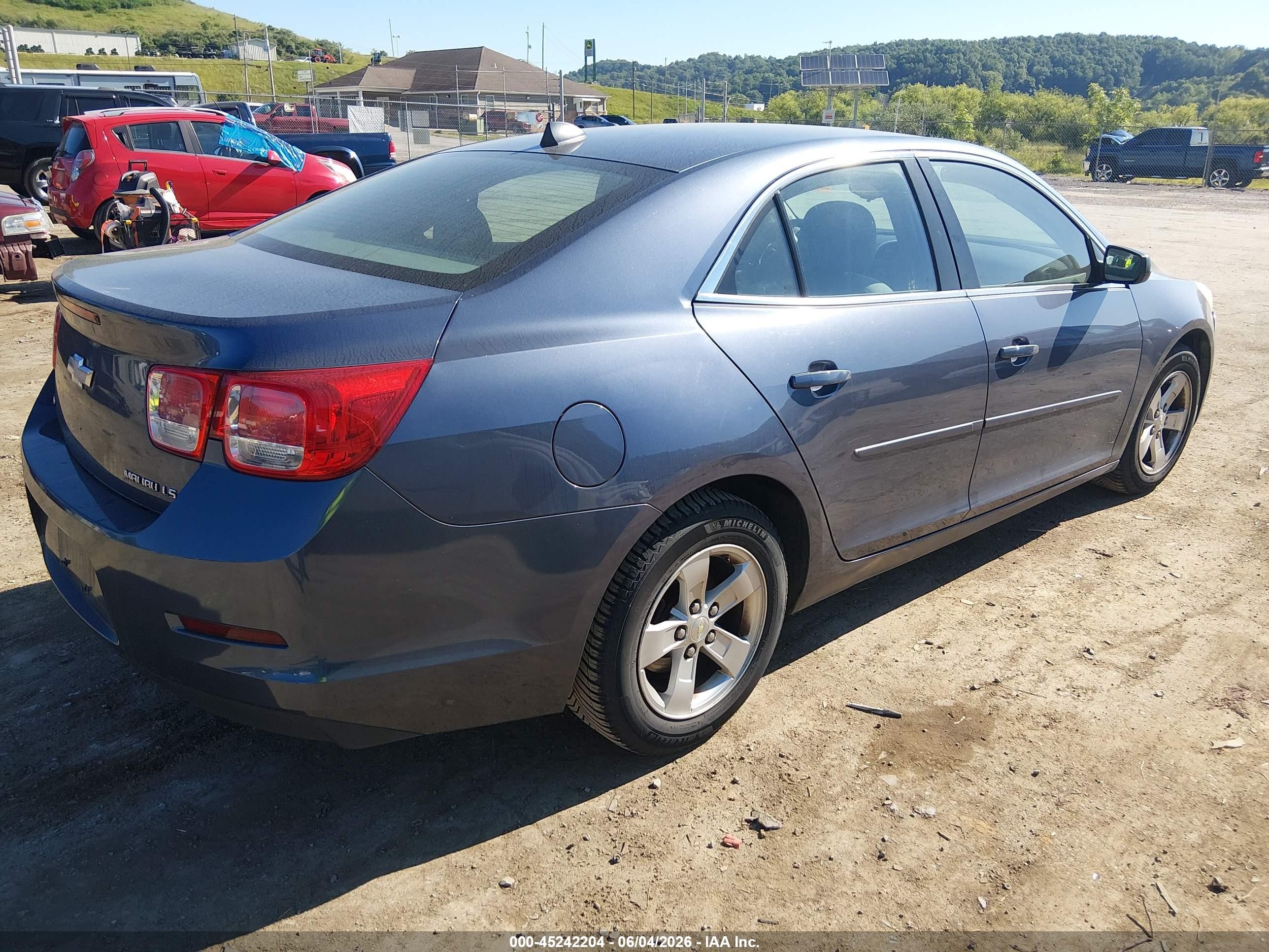 2014 Chevrolet Malibu 1ls Blue vin: 1G11B5SLXEF277660