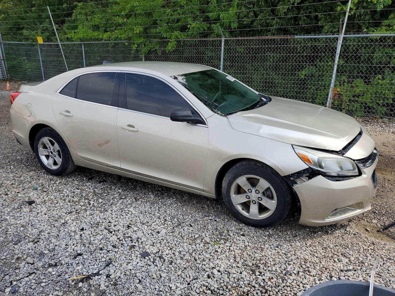 2014 Chevrolet Malibu Ls Beige vin: 1G11B5SLXEF291073