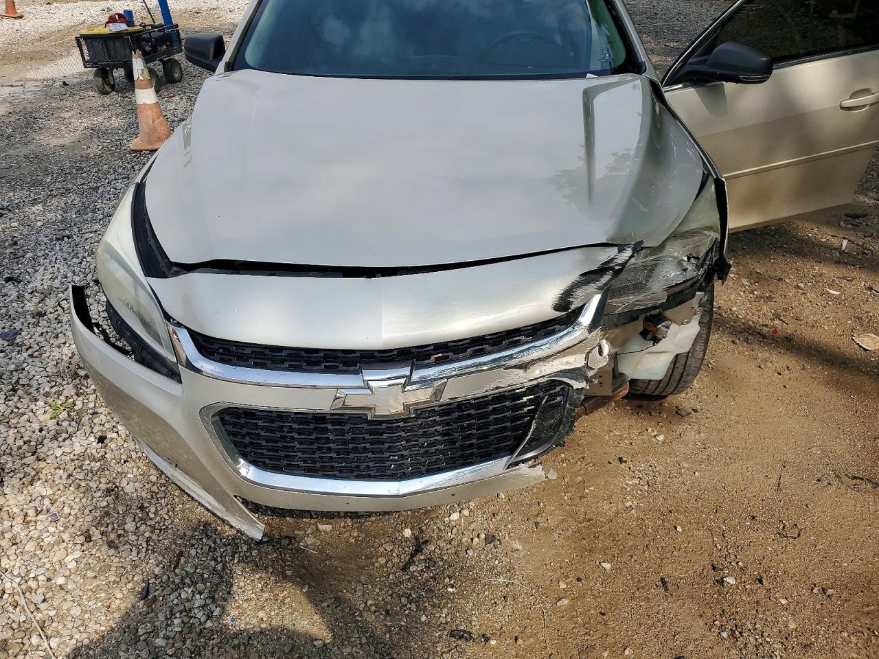 2014 Chevrolet Malibu Ls Beige vin: 1G11B5SLXEF291073
