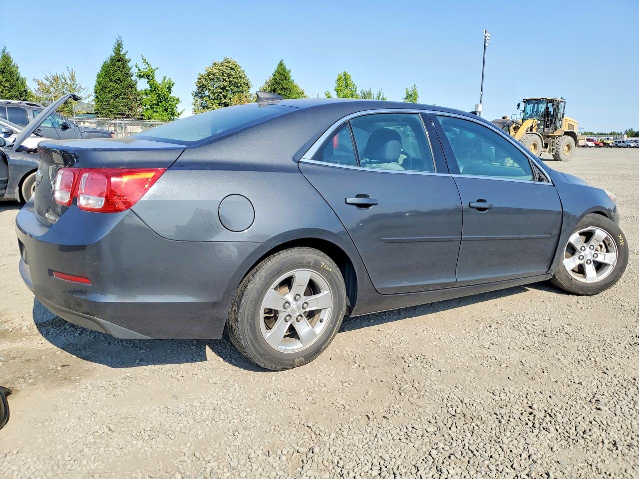 2015 Chevrolet Malibu Ls Black vin: 1G11B5SLXFF109048