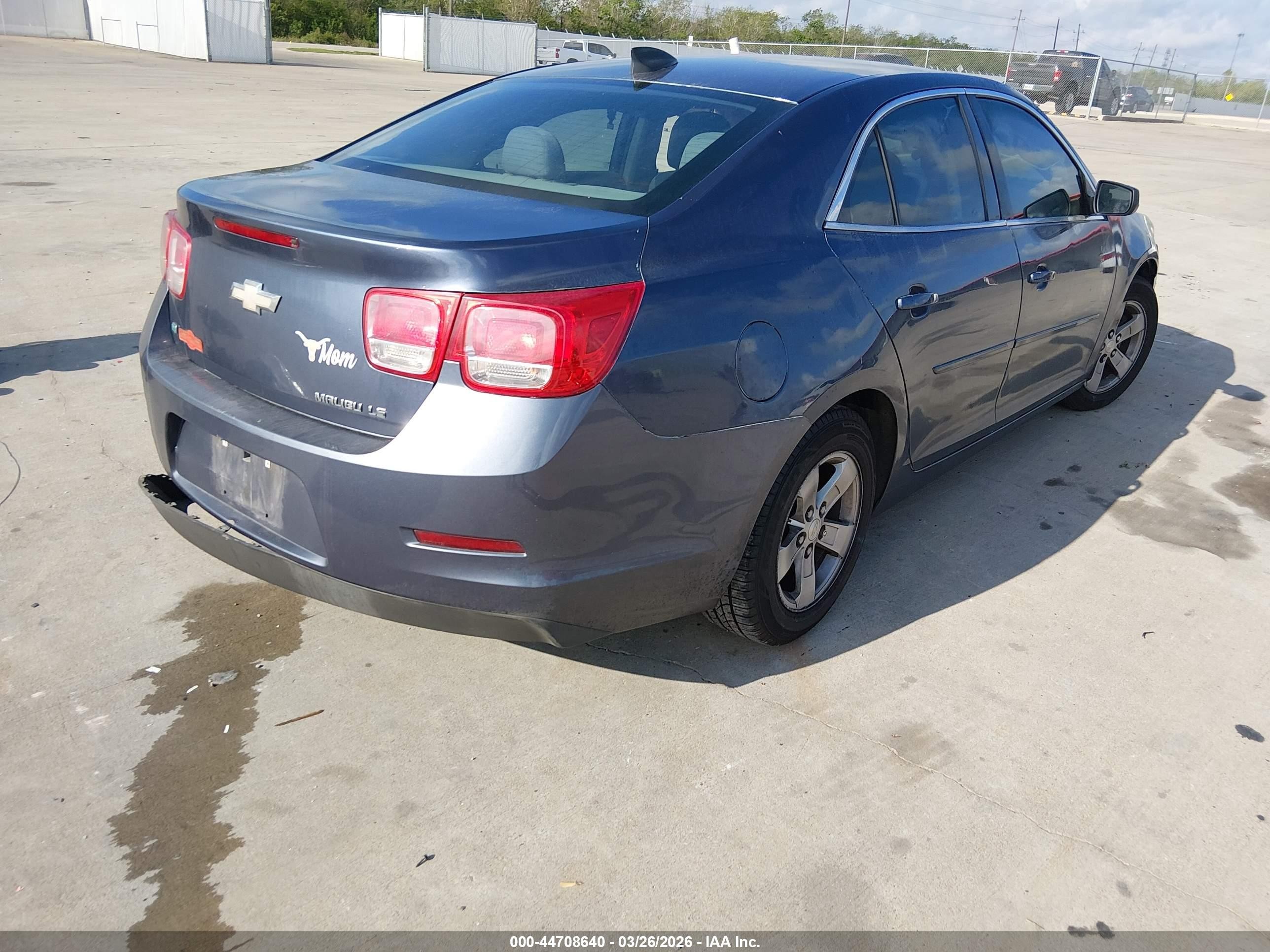2015 Chevrolet Malibu Ls Blue vin: 1G11B5SLXFF117988
