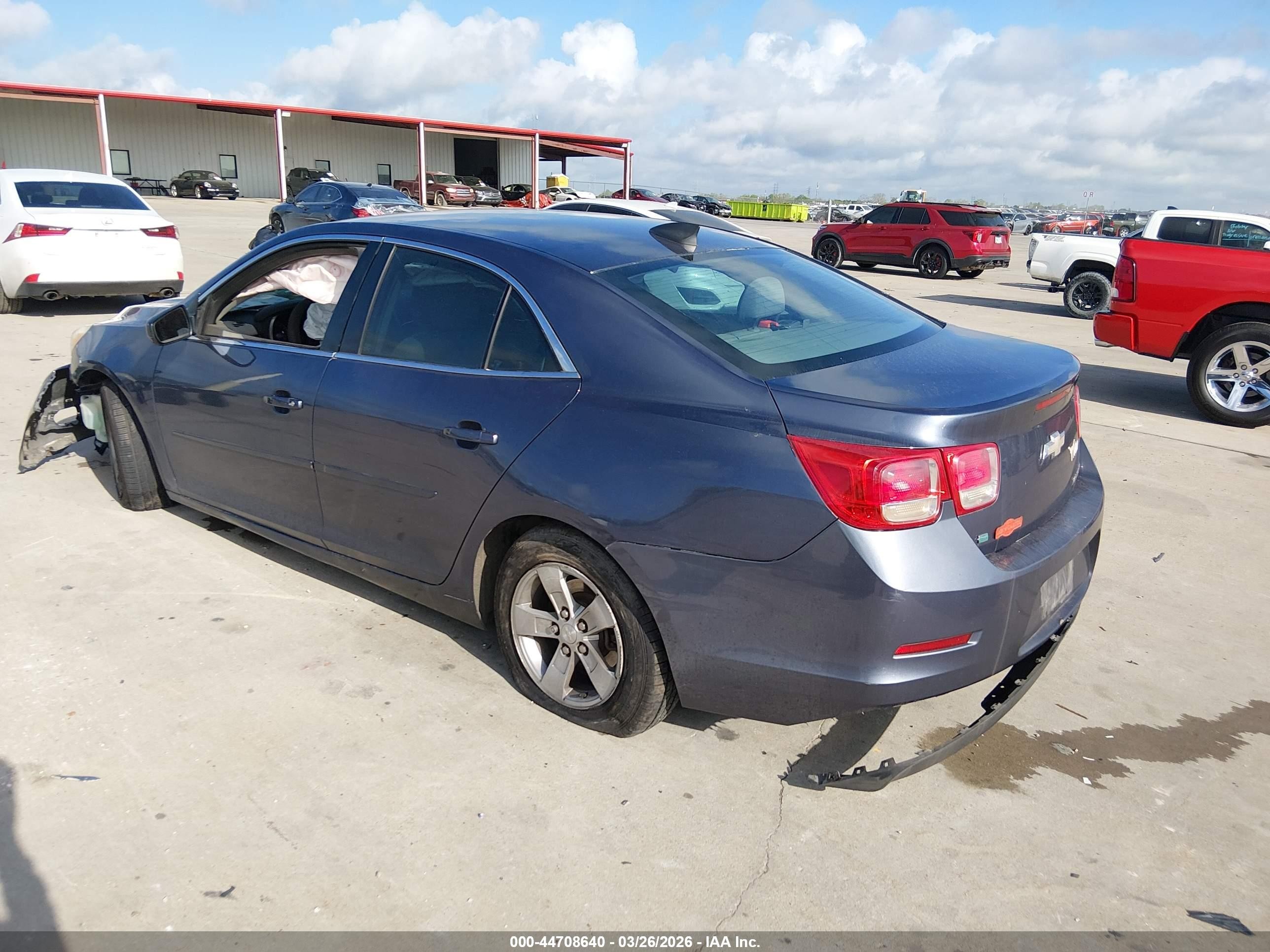 2015 Chevrolet Malibu Ls Blue vin: 1G11B5SLXFF117988
