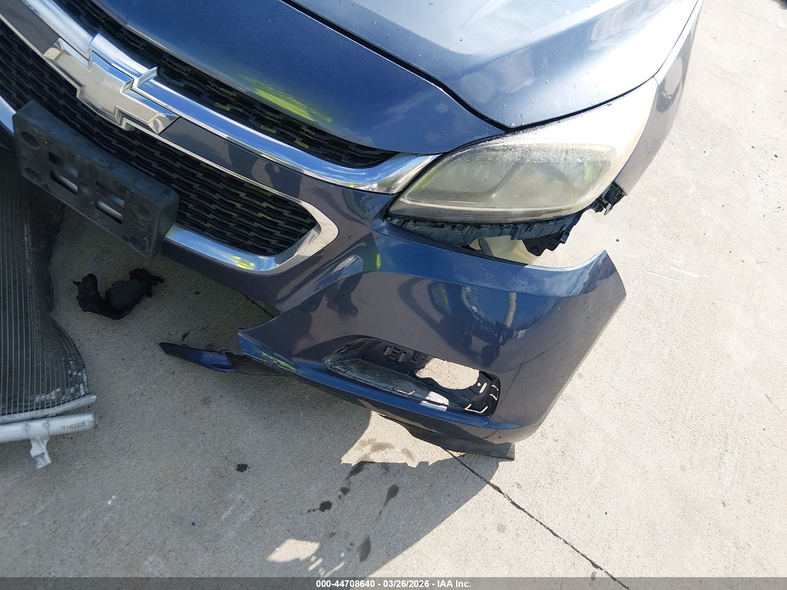 2015 Chevrolet Malibu Ls Blue vin: 1G11B5SLXFF117988
