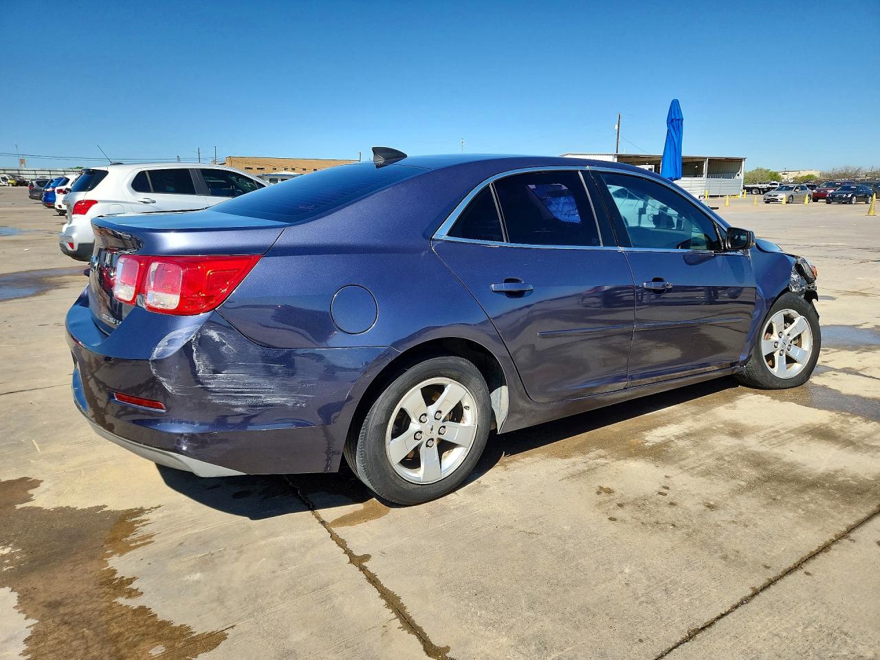 2015 Chevrolet Malibu Ls Blue vin: 1G11B5SLXFF150795