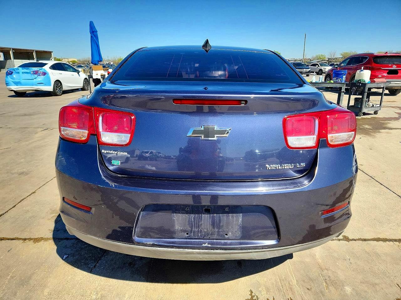 2015 Chevrolet Malibu Ls Blue vin: 1G11B5SLXFF150795