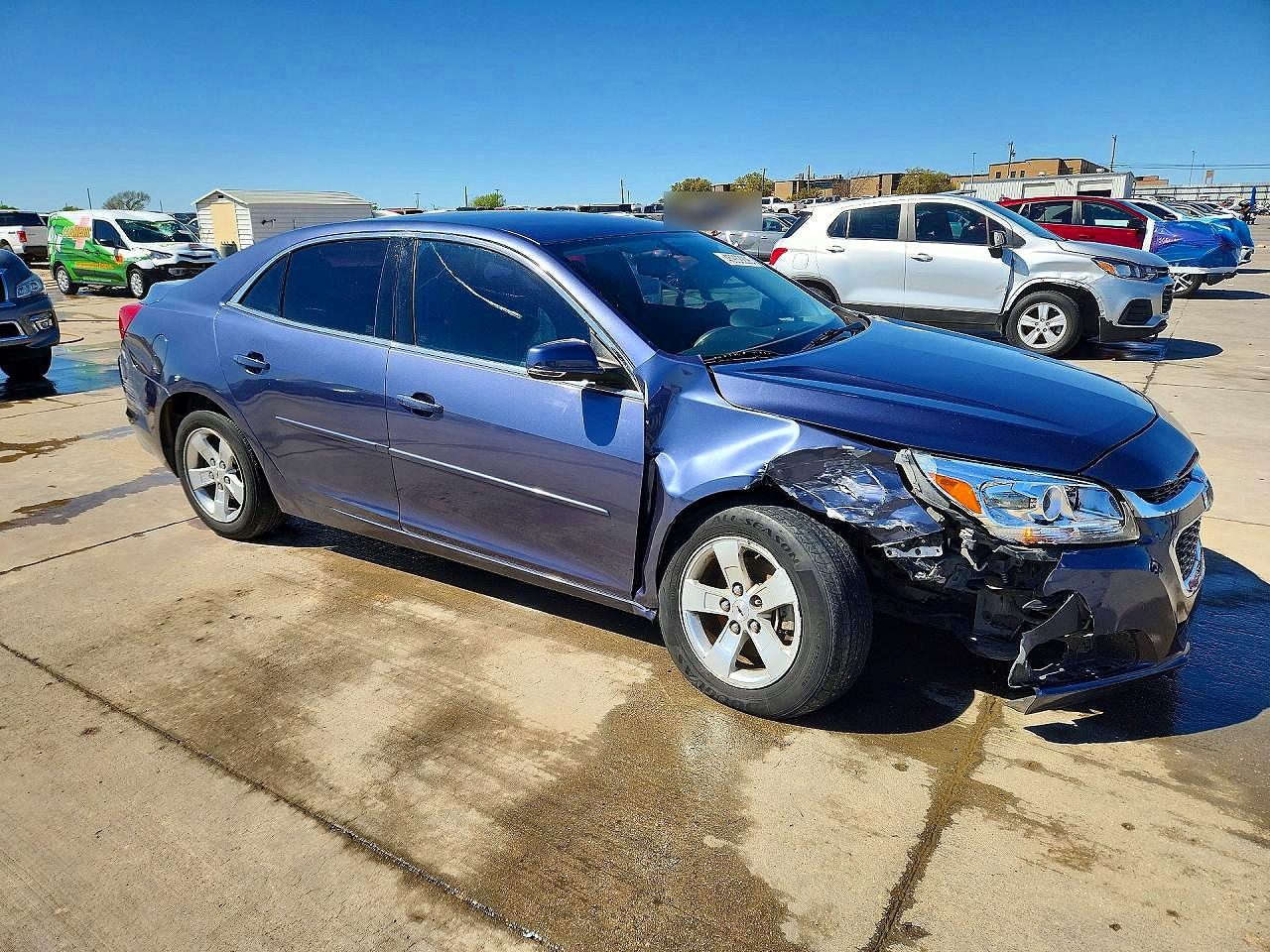 2015 Chevrolet Malibu Ls Blue vin: 1G11B5SLXFF150795