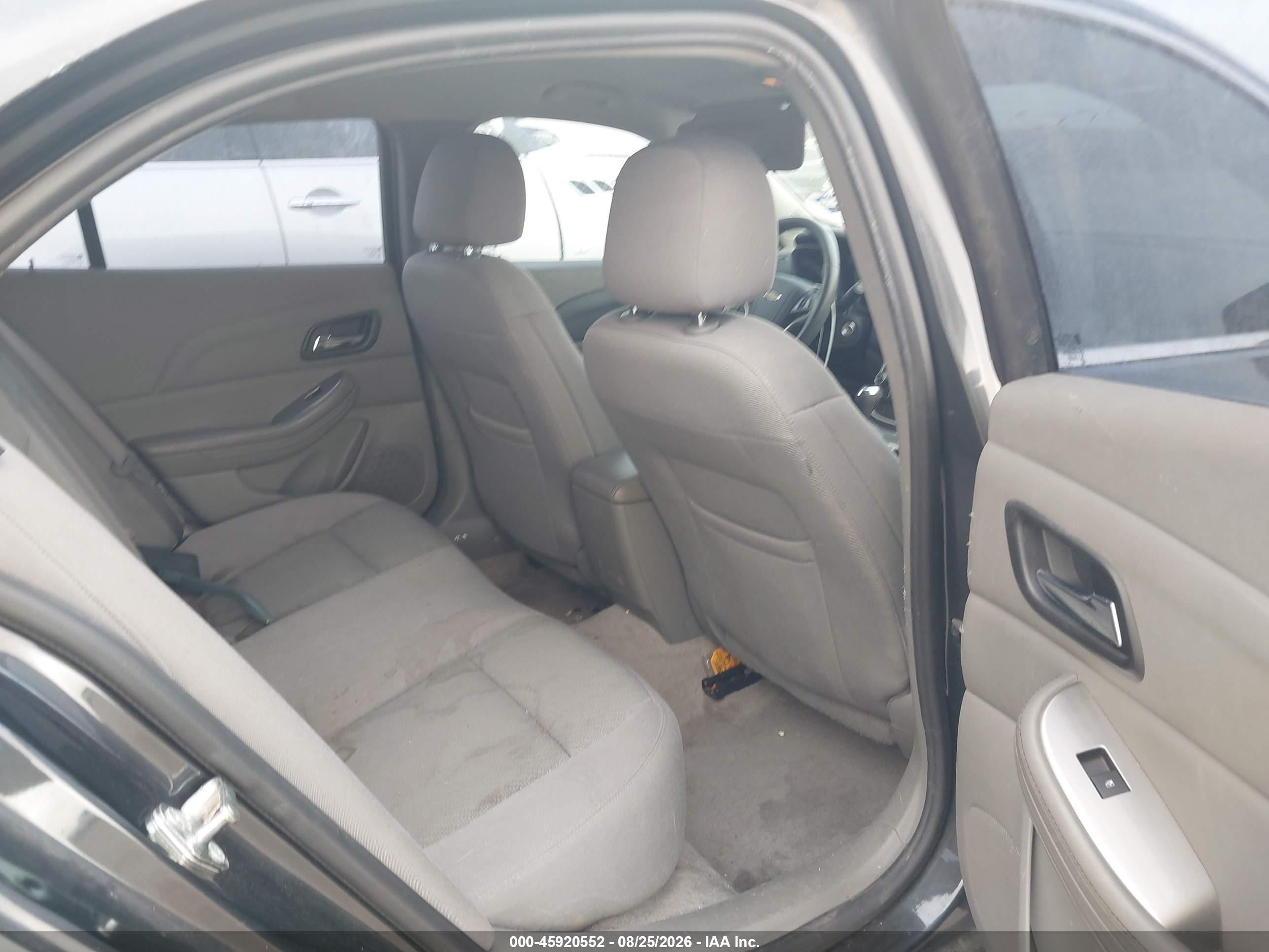 2015 Chevrolet Malibu Ls Gray vin: 1G11B5SLXFF221610