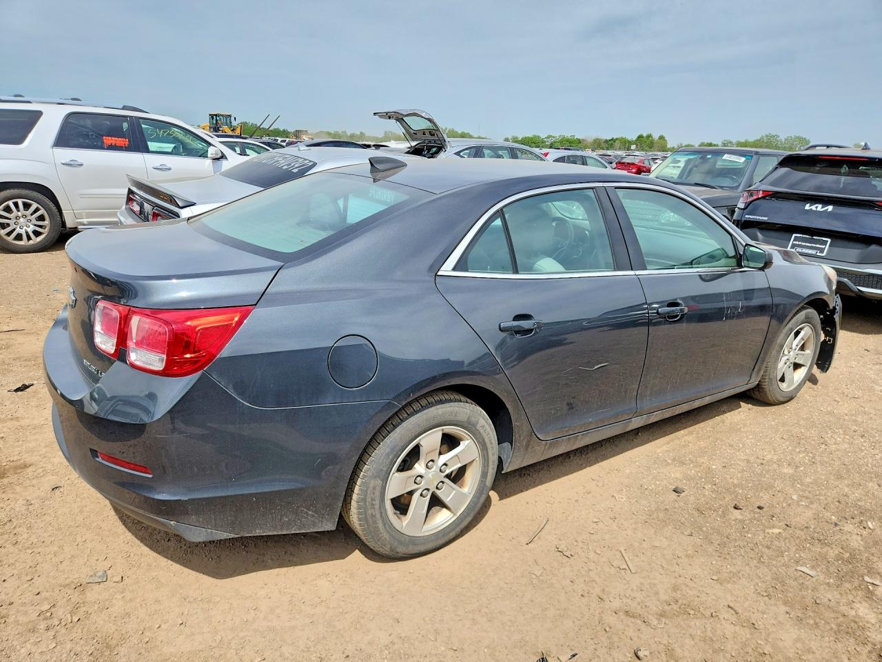 2015 Chevrolet Malibu Ls Серый vin: 1G11B5SLXFF287011