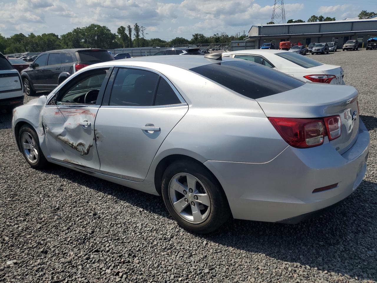 2015 Chevrolet Malibu Ls Серебряный vin: 1G11B5SLXFF298946
