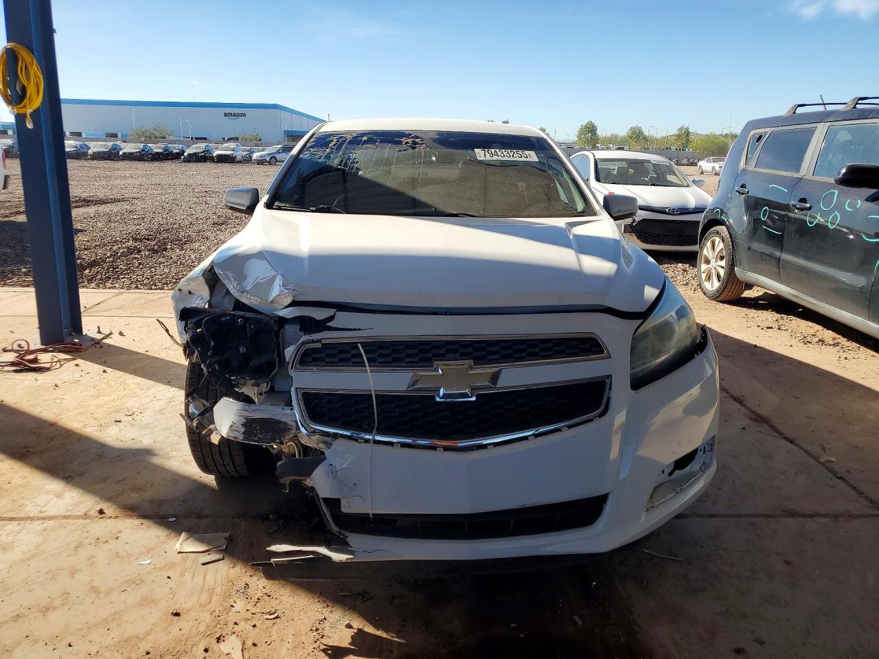 2013 Chevrolet Malibu 1lt White vin: 1G11C5SA0DF130578