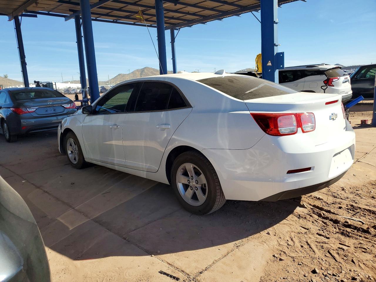 2013 Chevrolet Malibu 1lt White vin: 1G11C5SA0DF130578