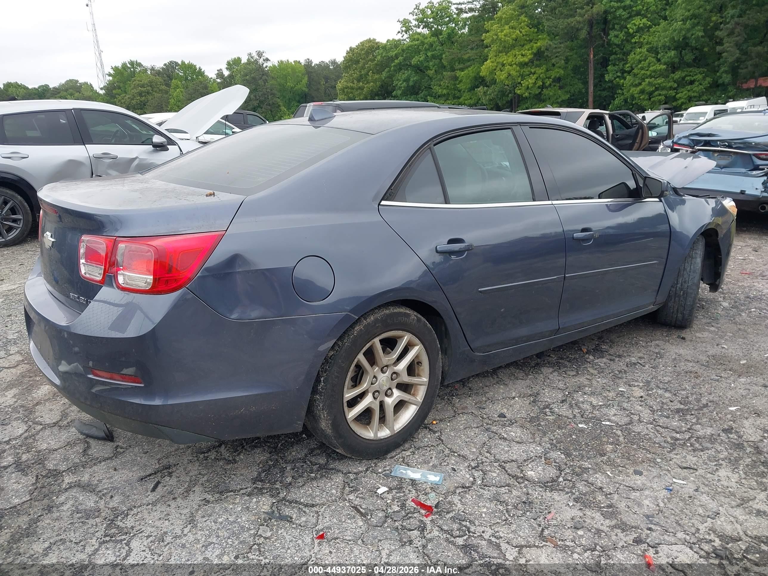 2013 Chevrolet Malibu 1lt Dark Blue vin: 1G11C5SA0DF233855