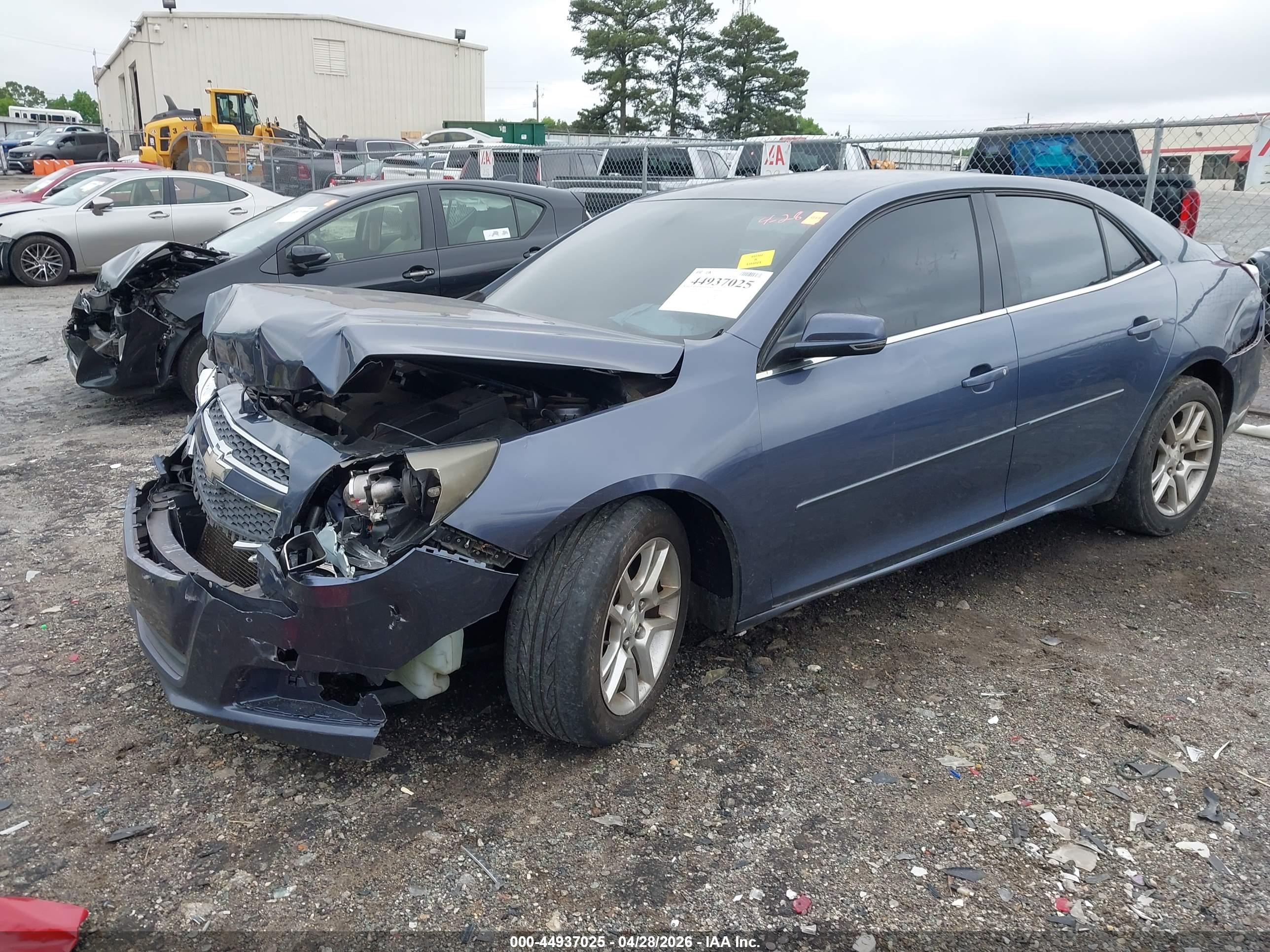 2013 Chevrolet Malibu 1lt Dark Blue vin: 1G11C5SA0DF233855