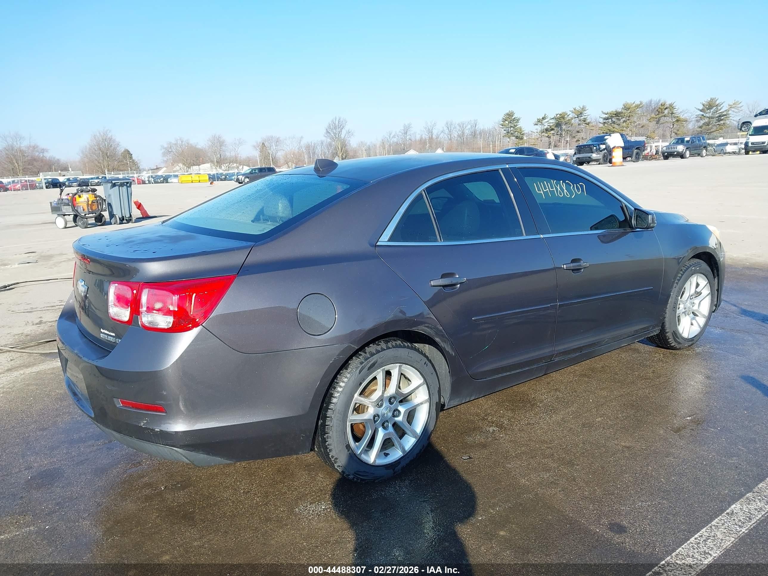 2013 Chevrolet Malibu 1lt Gray vin: 1G11C5SA0DF236898