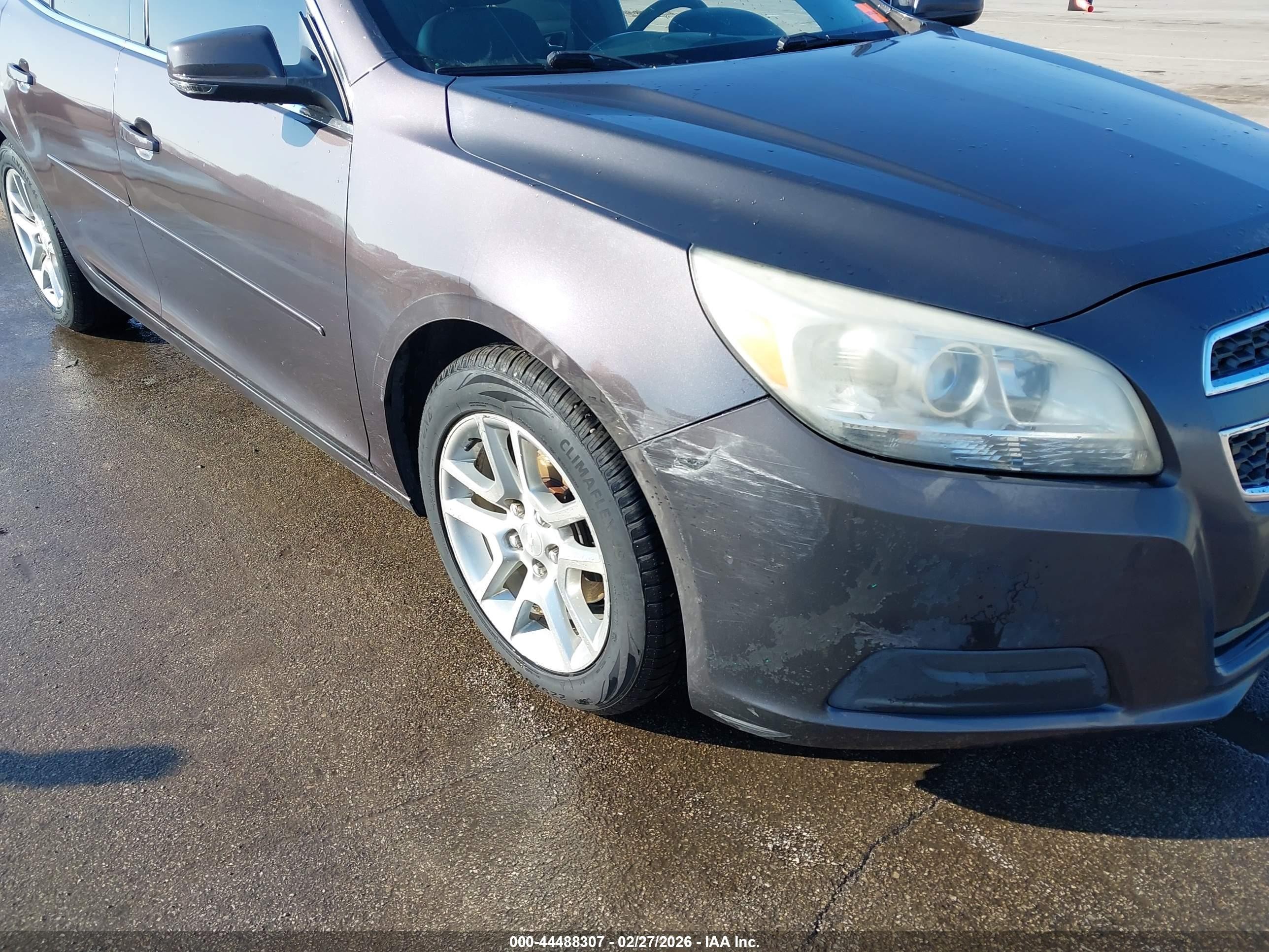 2013 Chevrolet Malibu 1lt Gray vin: 1G11C5SA0DF236898