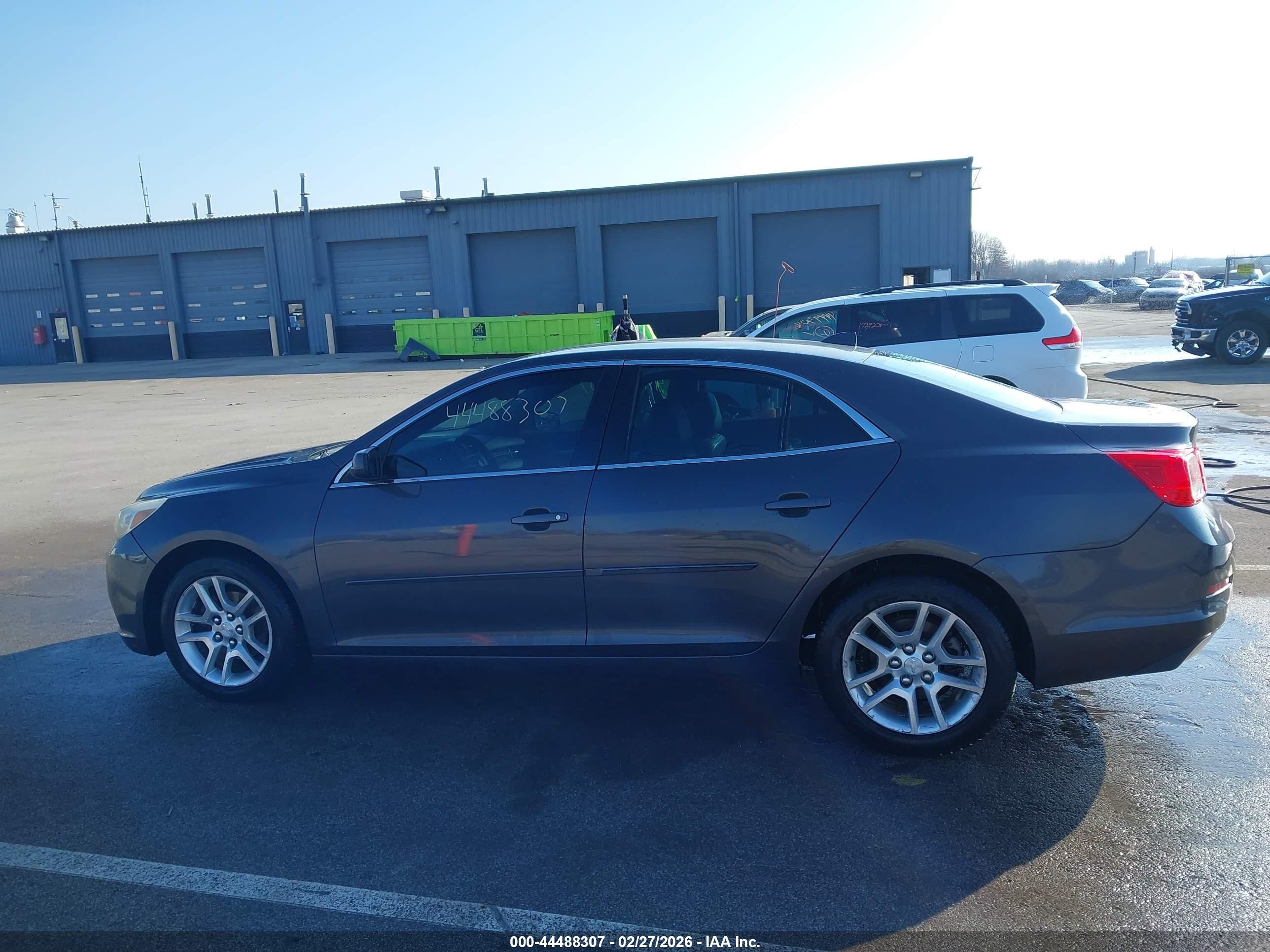 2013 Chevrolet Malibu 1lt Gray vin: 1G11C5SA0DF236898