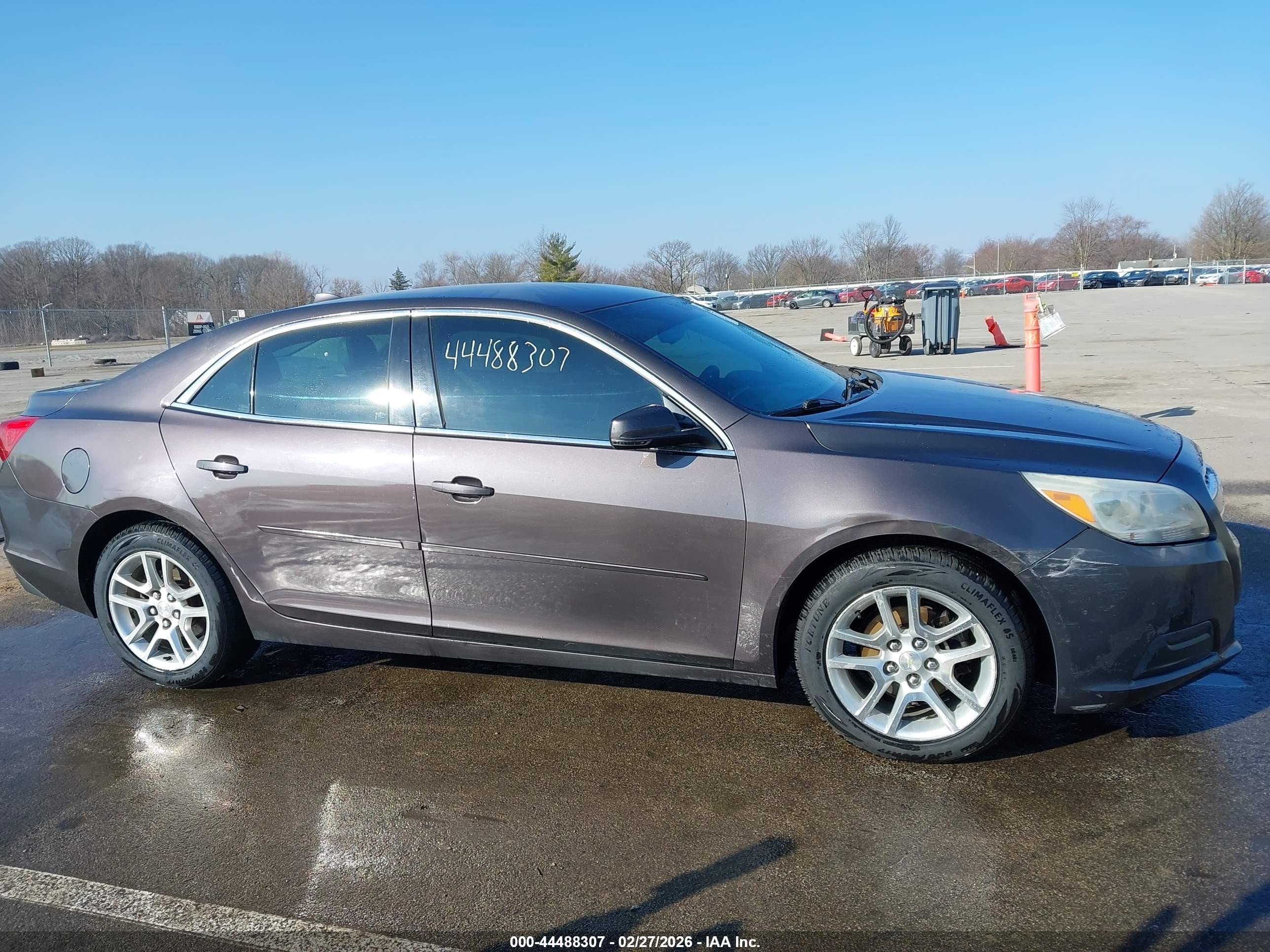 2013 Chevrolet Malibu 1lt Gray vin: 1G11C5SA0DF236898