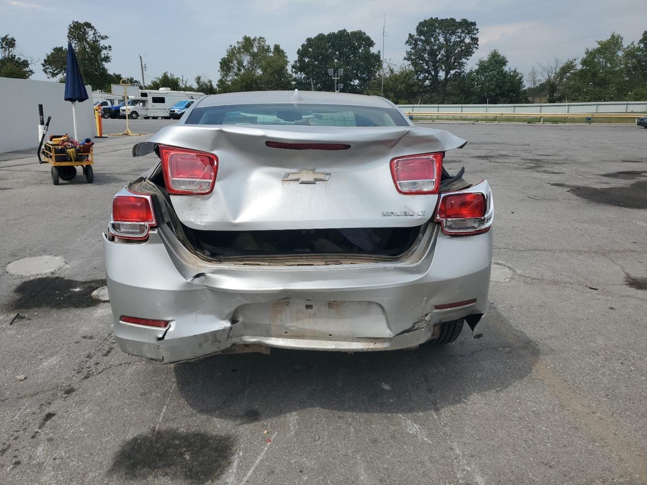 2013 Chevrolet Malibu 1lt Silver vin: 1G11C5SA0DF287625