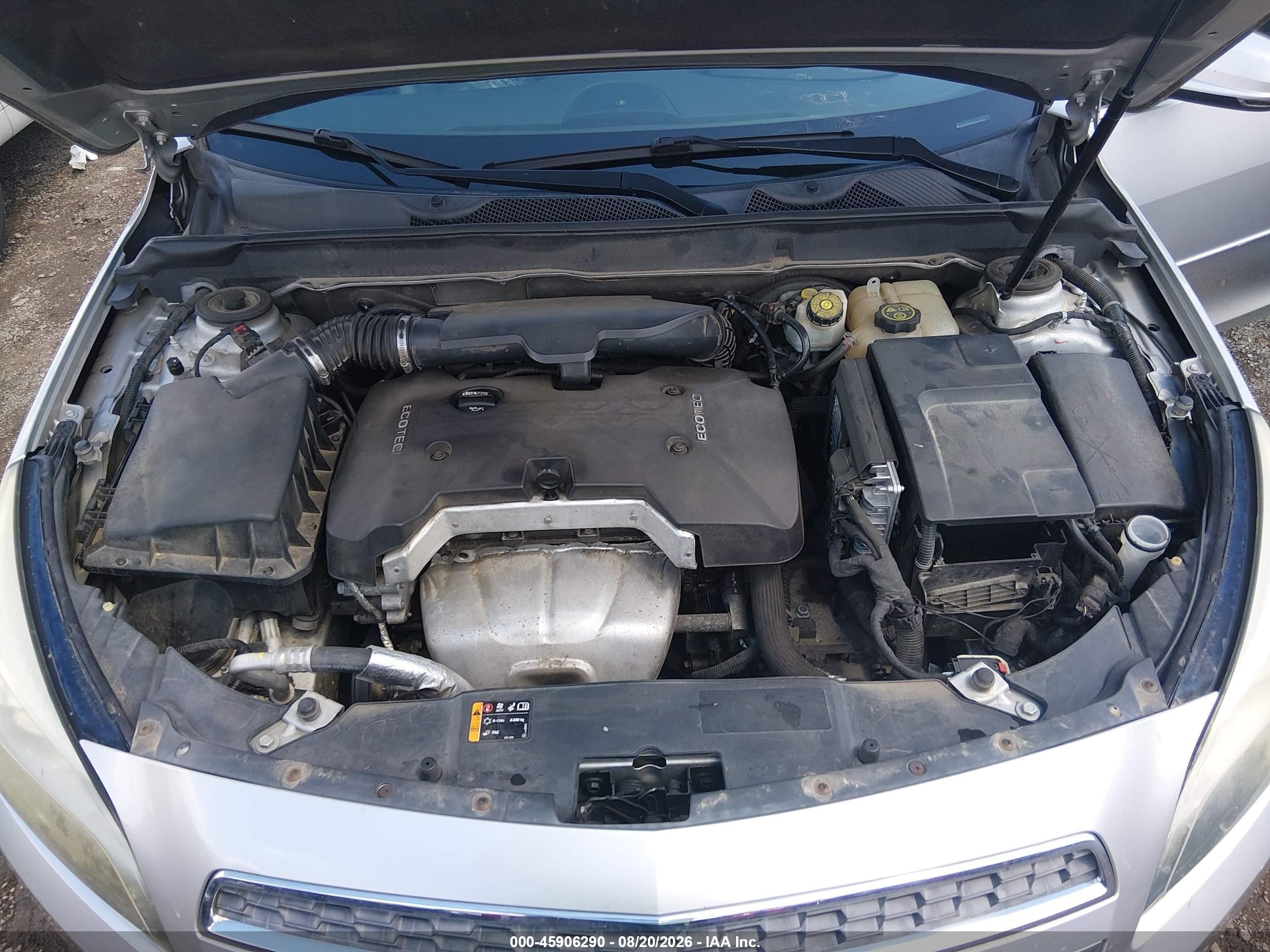 2013 Chevrolet Malibu 1lt Silver vin: 1G11C5SA0DF335656