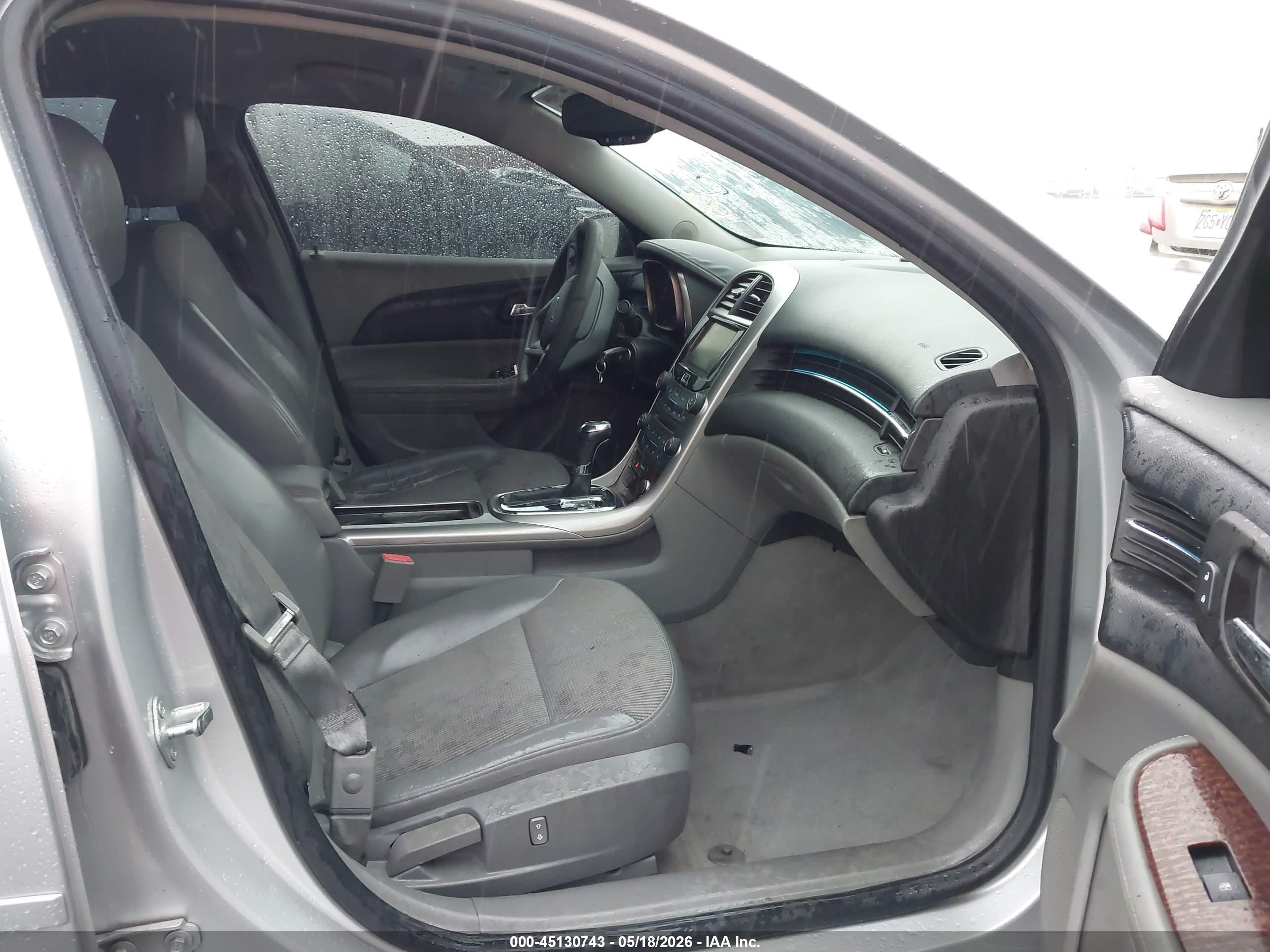 2013 Chevrolet Malibu 1lt Silver vin: 1G11C5SA0DF358421
