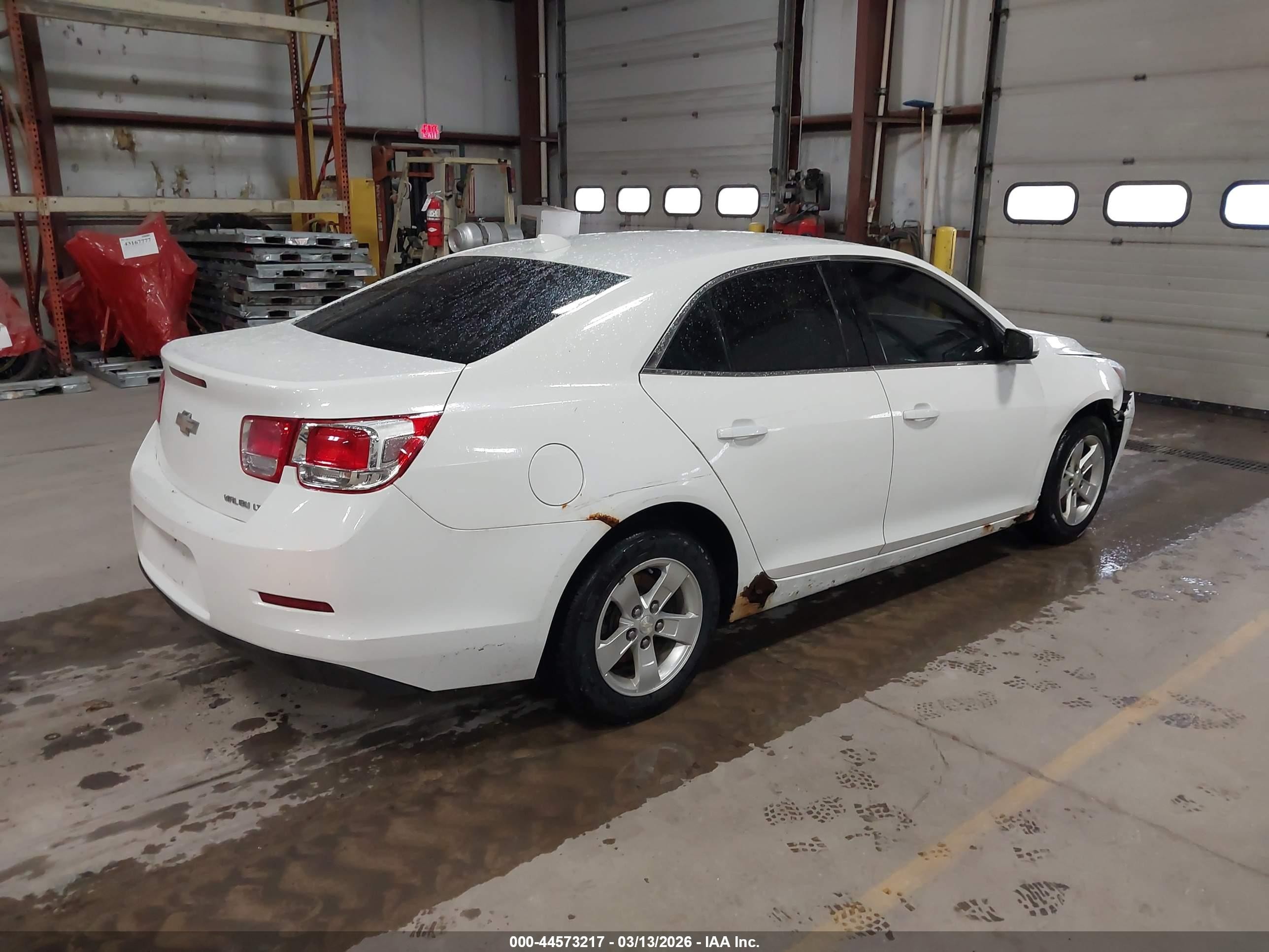 2013 Chevrolet Malibu 1lt White vin: 1G11C5SA1DF125194