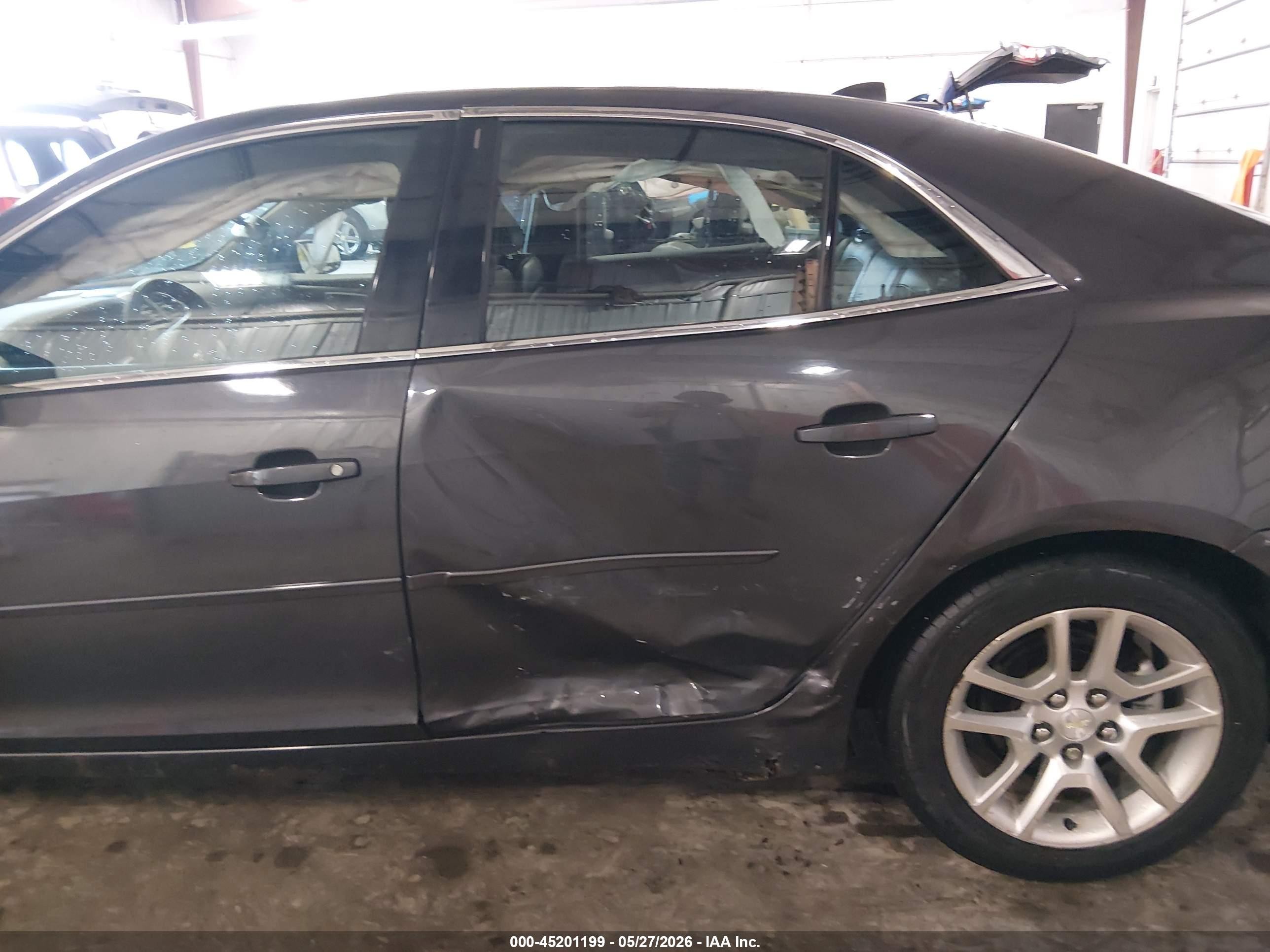 2013 Chevrolet Malibu 1lt Серый vin: 1G11C5SA1DF129973