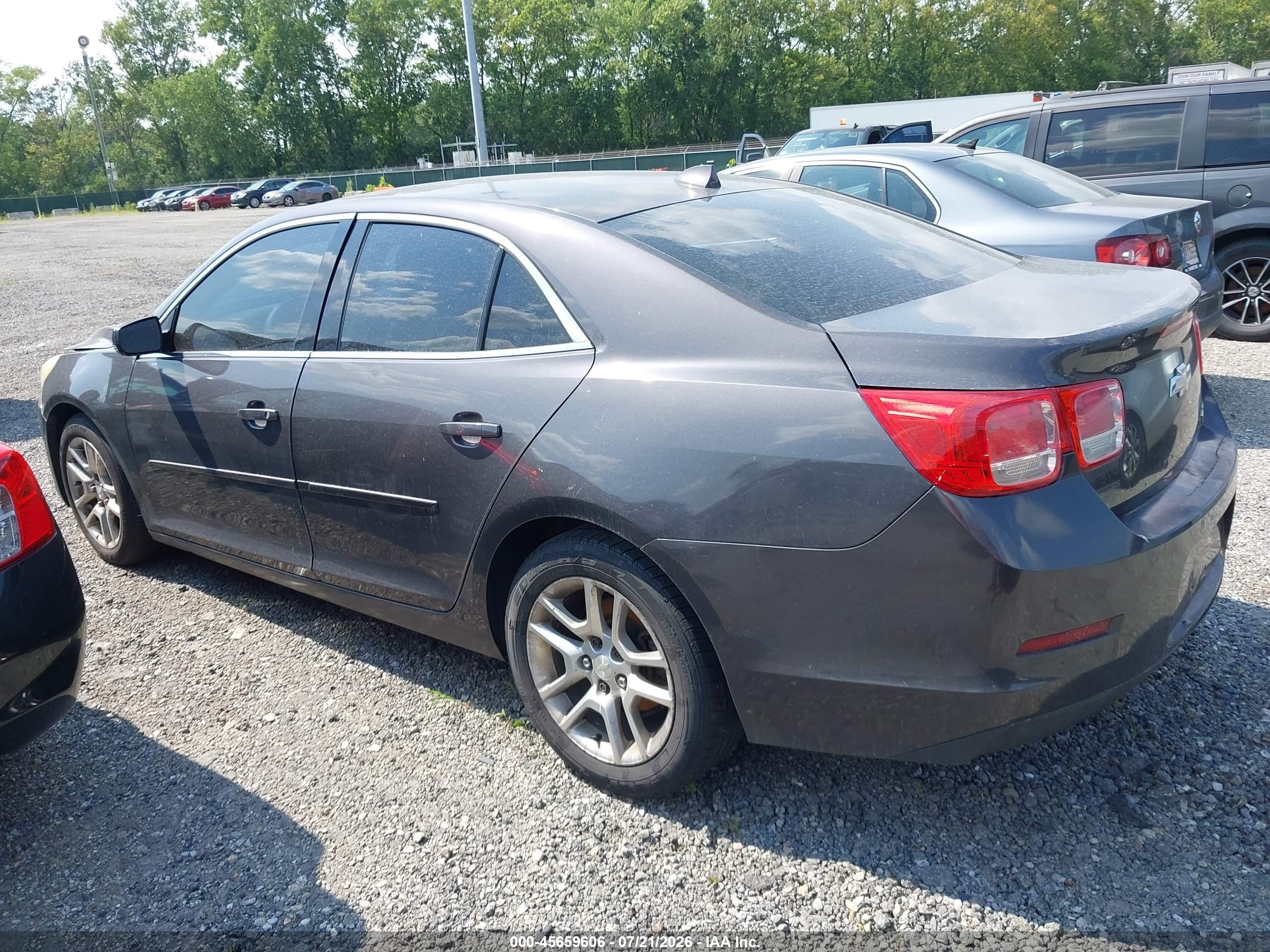 2013 Chevrolet Malibu 1lt Gray vin: 1G11C5SA1DF143081