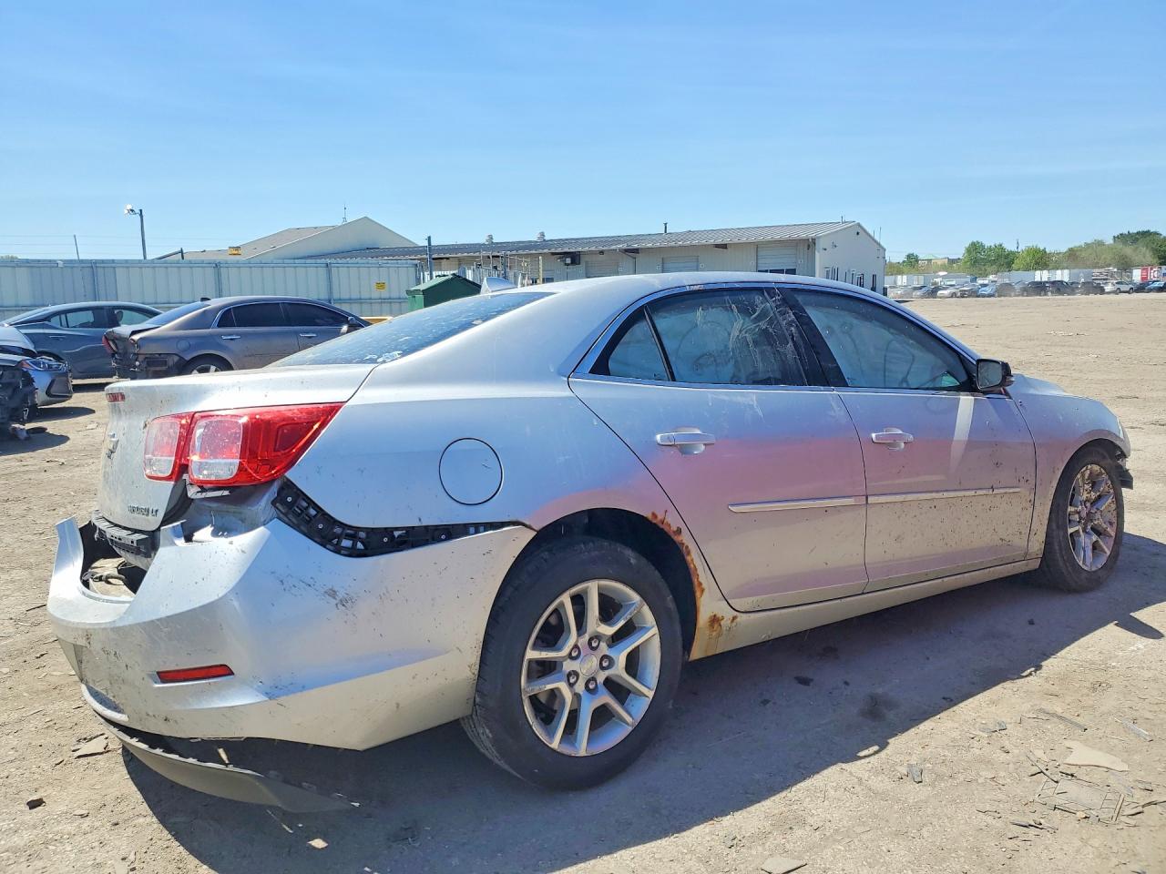 2013 Chevrolet Malibu 1lt Silver vin: 1G11C5SA1DF169180