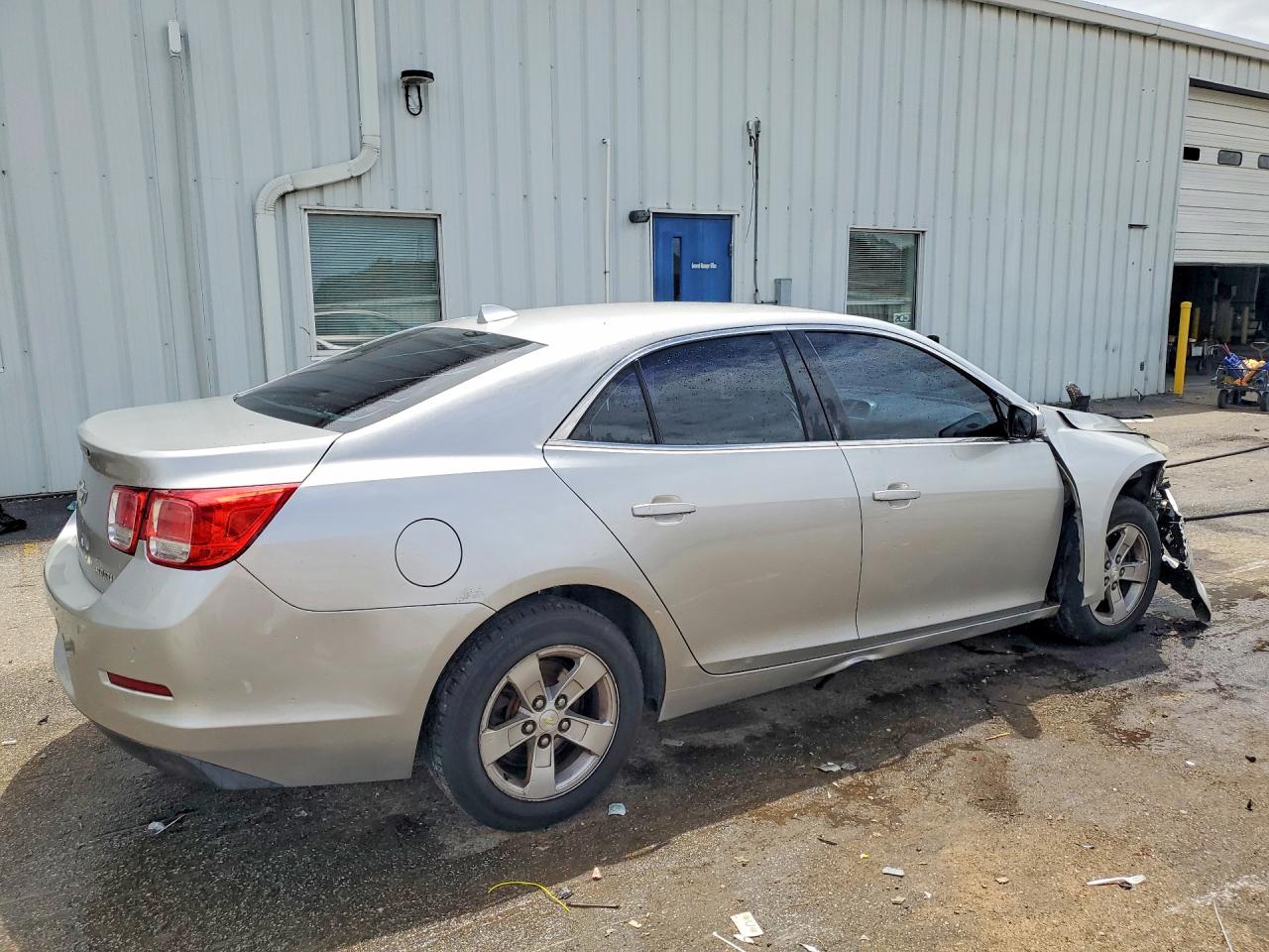 2013 Chevrolet Malibu 1lt Серебряный vin: 1G11C5SA1DF190353