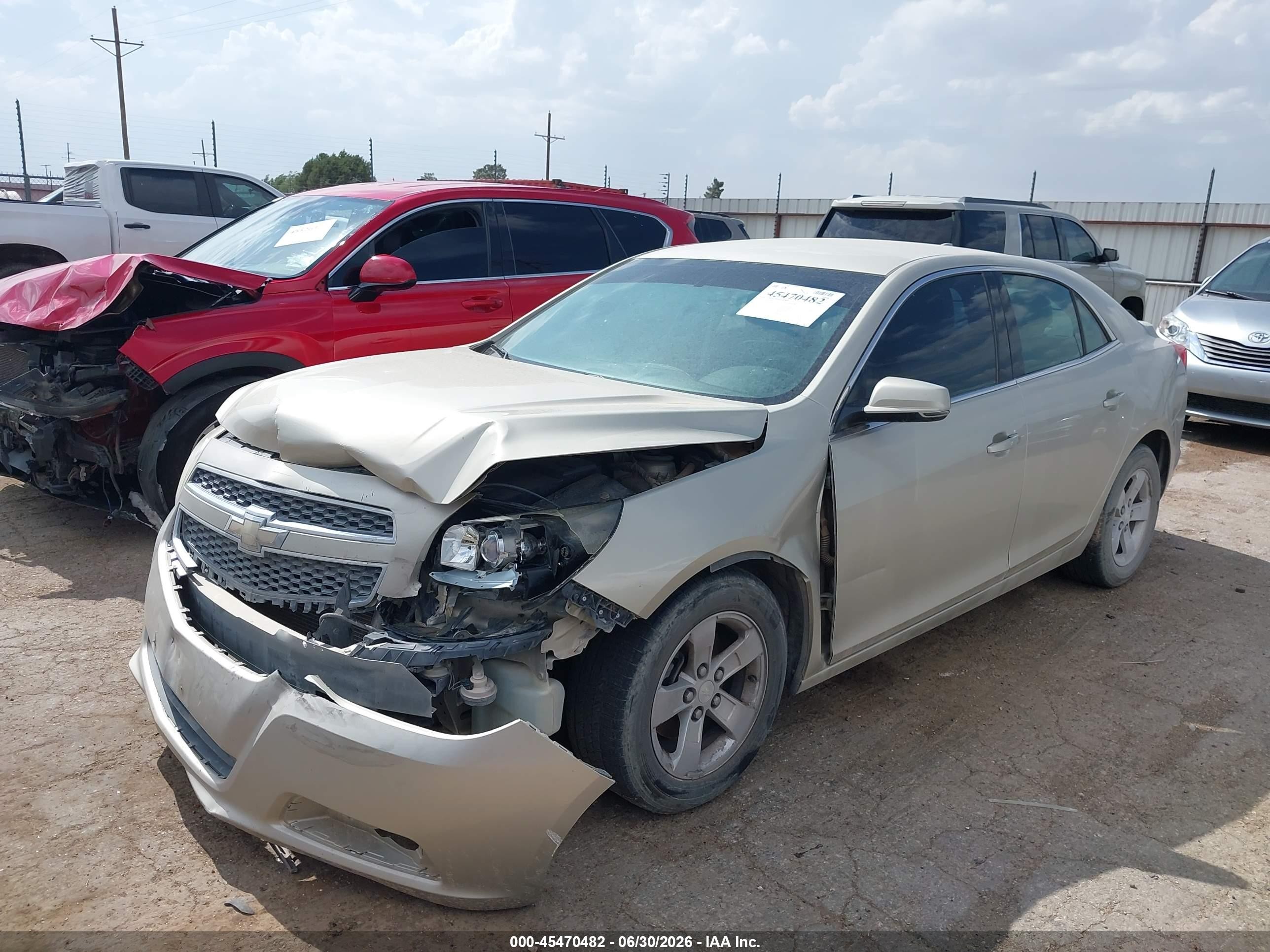 2013 Chevrolet Malibu 1lt Champagne vin: 1G11C5SA1DF202744