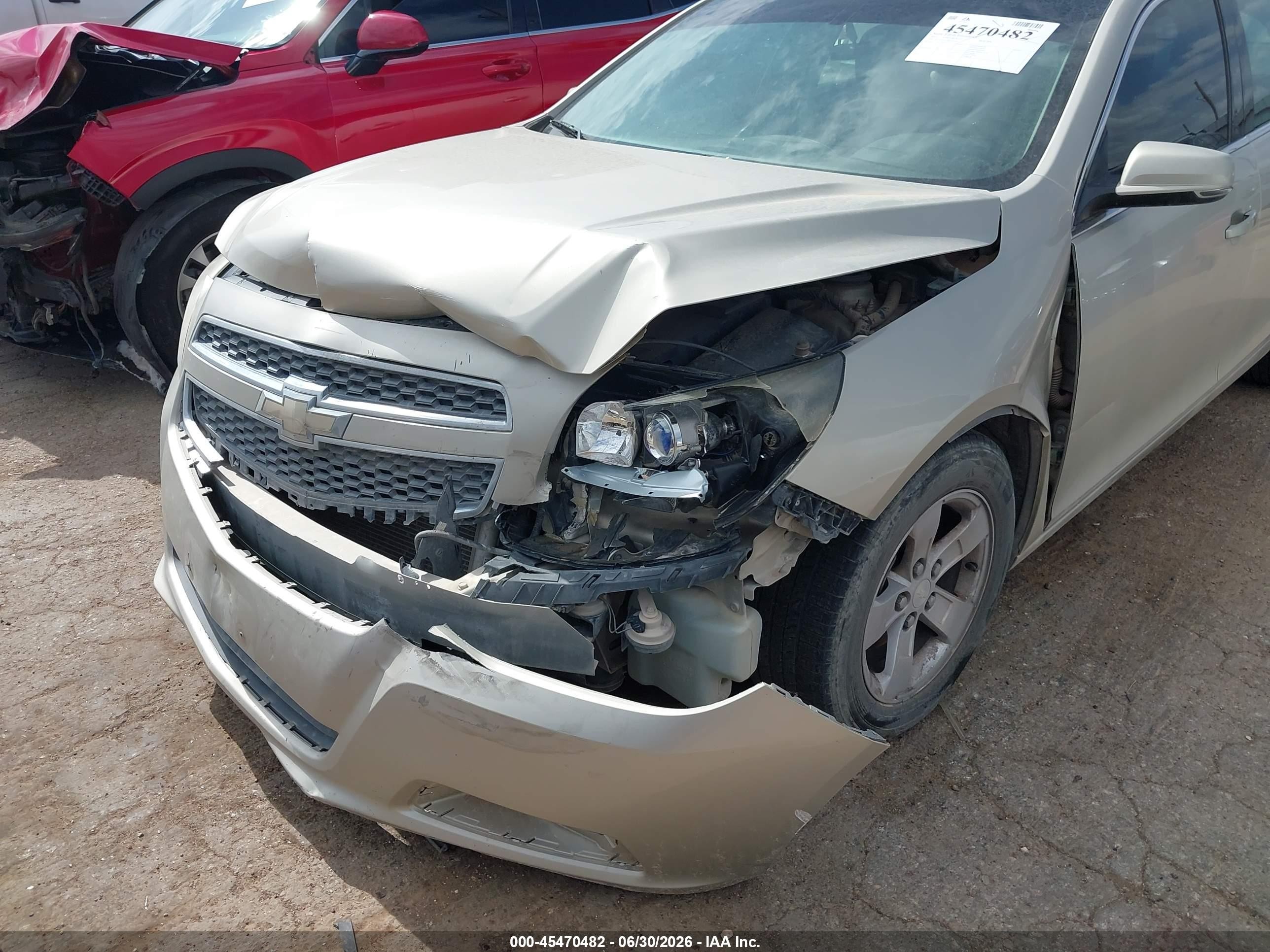 2013 Chevrolet Malibu 1lt Champagne vin: 1G11C5SA1DF202744