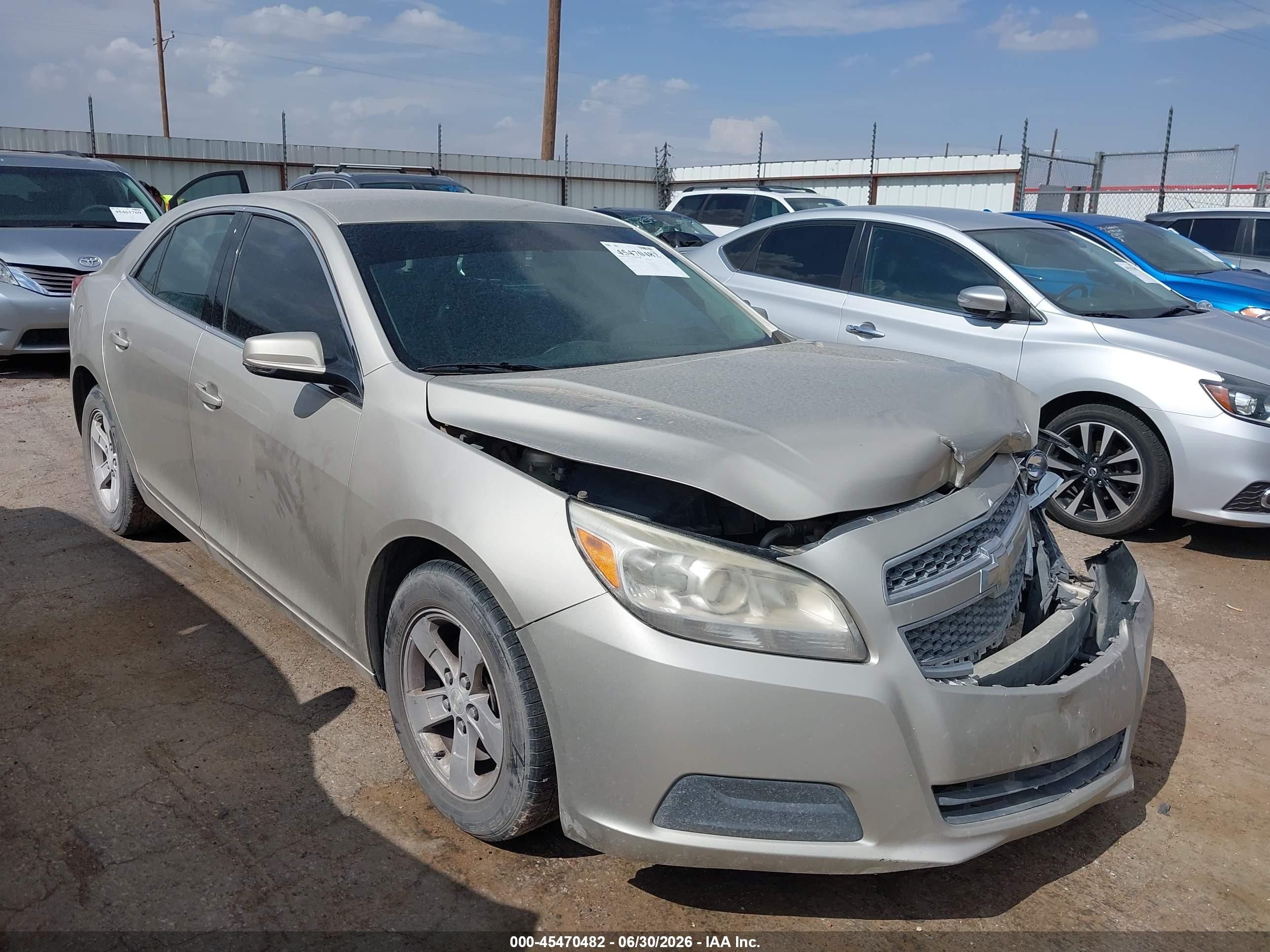 2013 Chevrolet Malibu 1lt Champagne vin: 1G11C5SA1DF202744