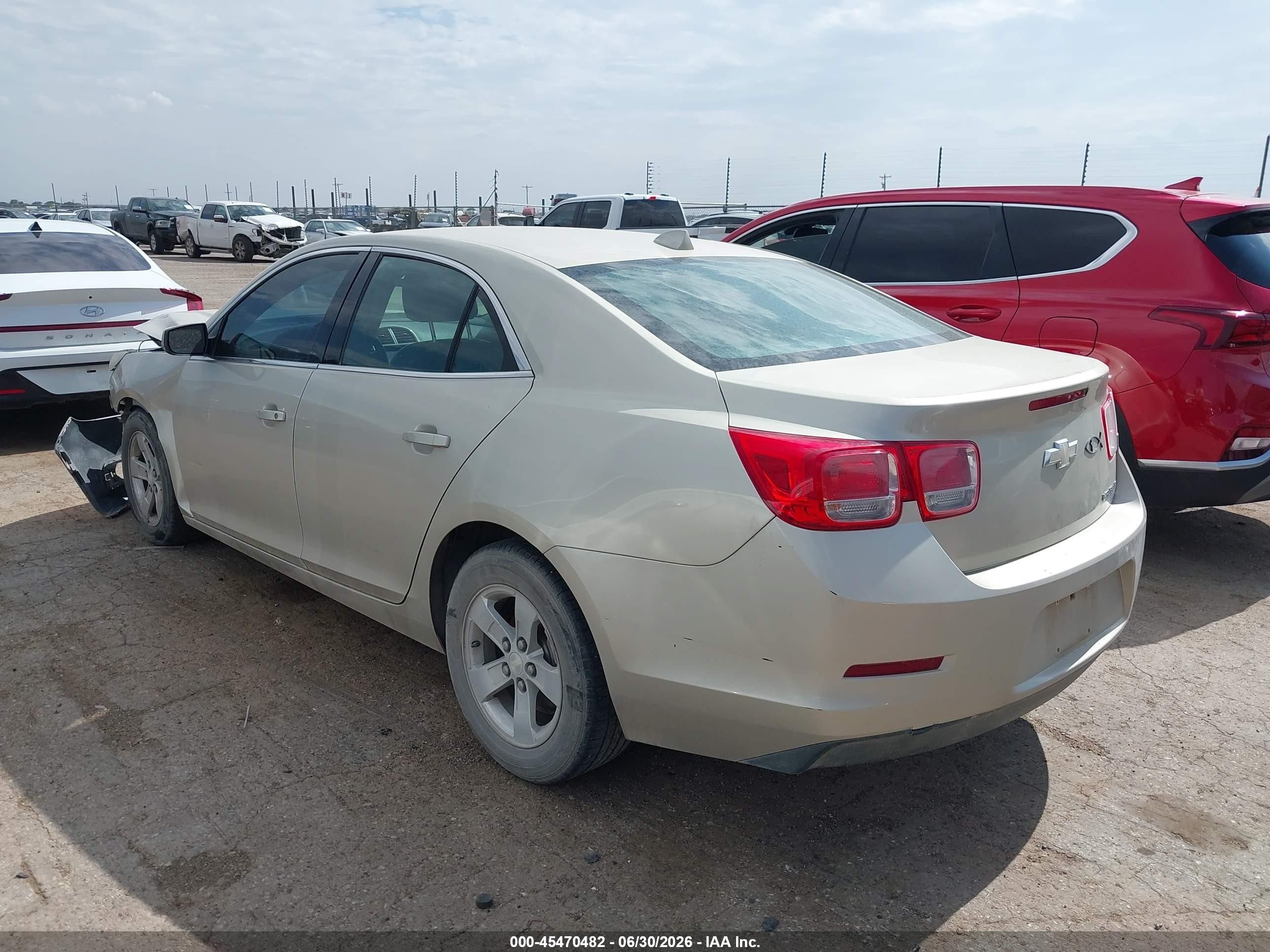 2013 Chevrolet Malibu 1lt Champagne vin: 1G11C5SA1DF202744