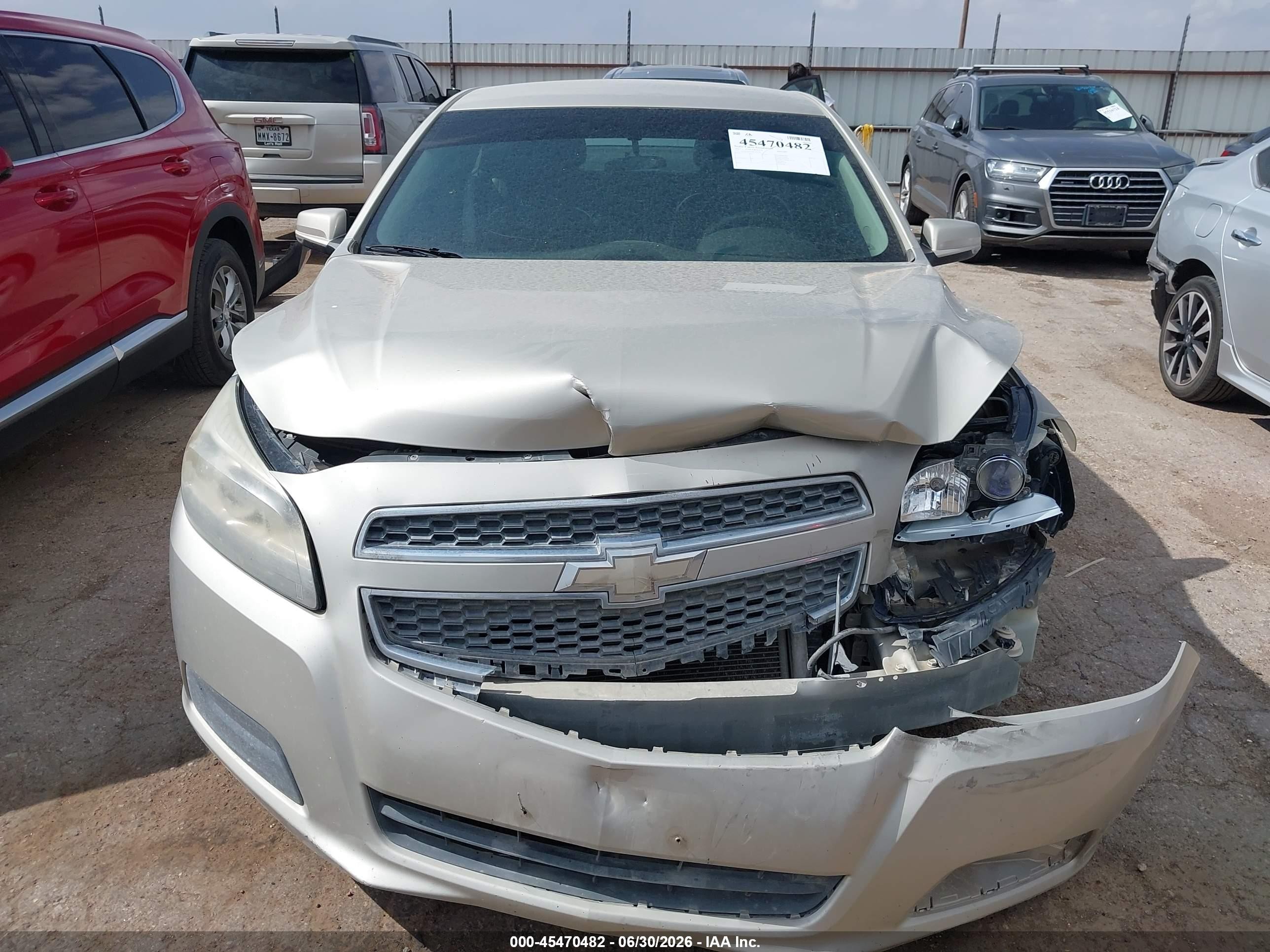 2013 Chevrolet Malibu 1lt Champagne vin: 1G11C5SA1DF202744