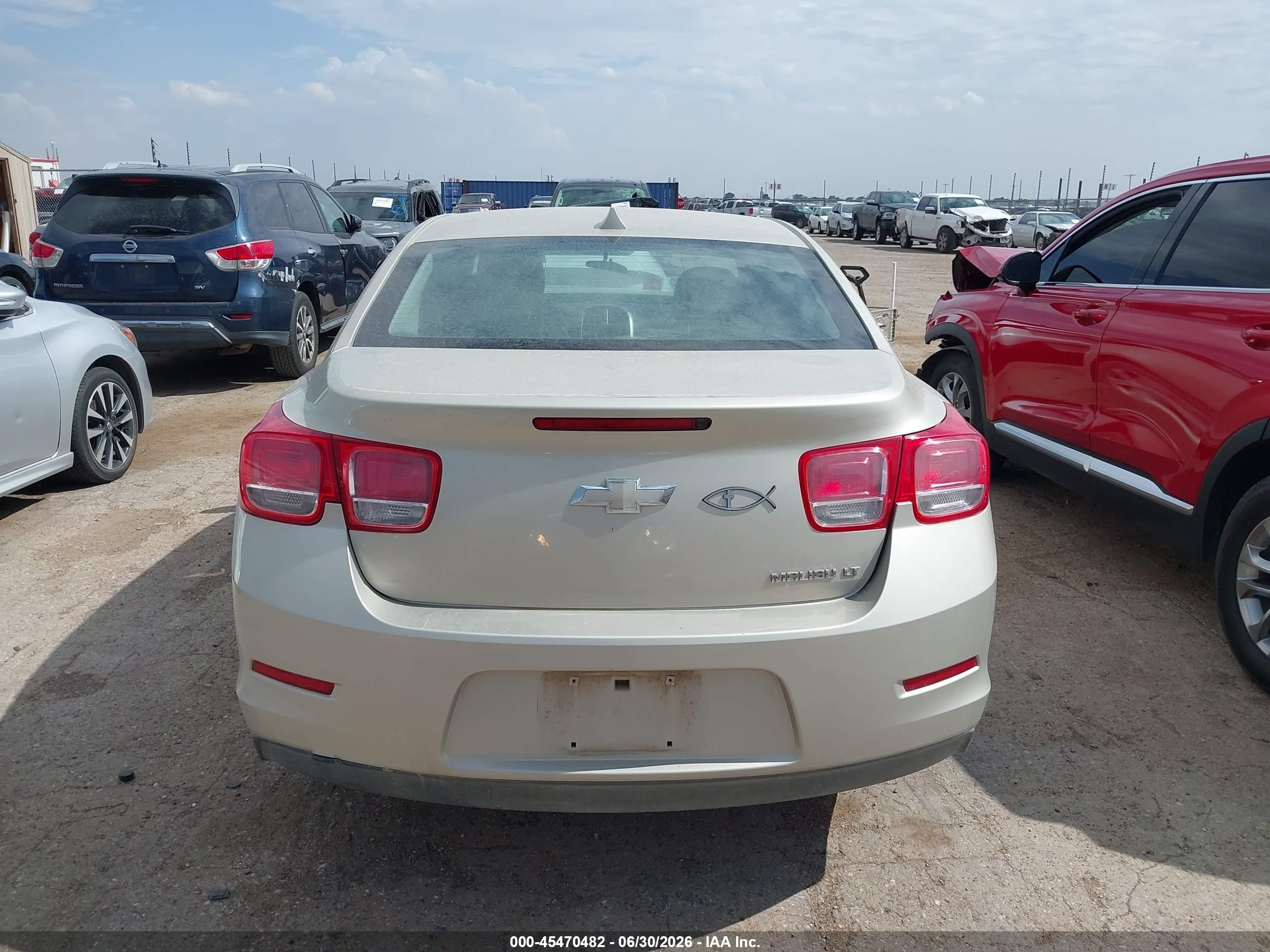 2013 Chevrolet Malibu 1lt Champagne vin: 1G11C5SA1DF202744