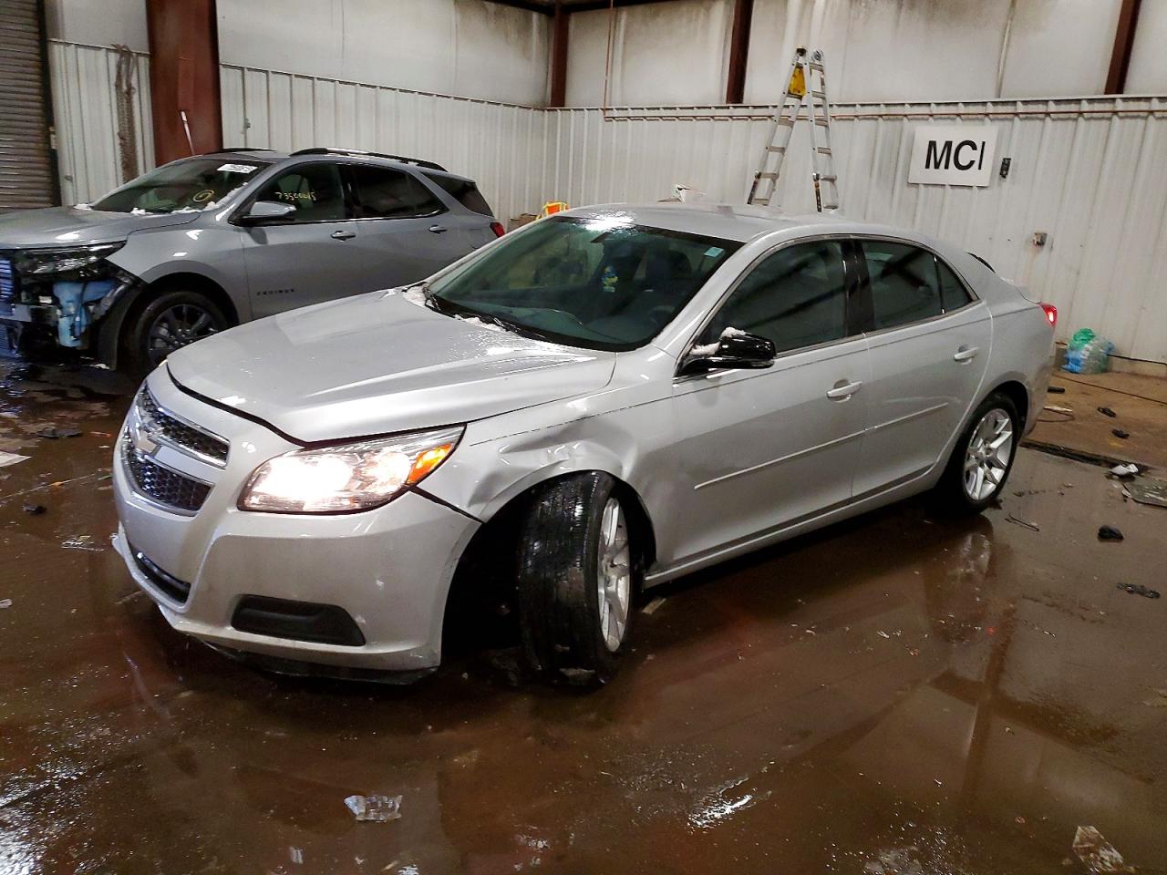 2013 Chevrolet Malibu 1lt Silver vin: 1G11C5SA1DF260966