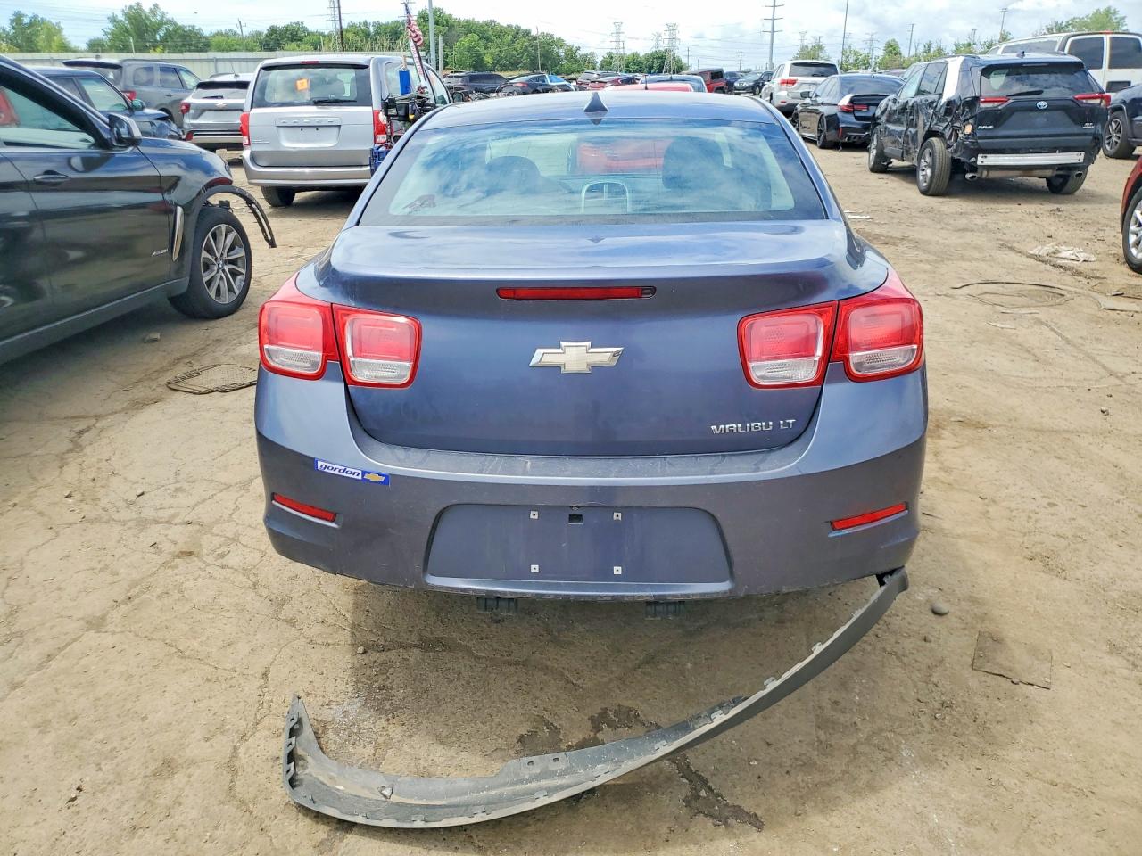 2013 Chevrolet Malibu 1lt Blue vin: 1G11C5SA1DF263057