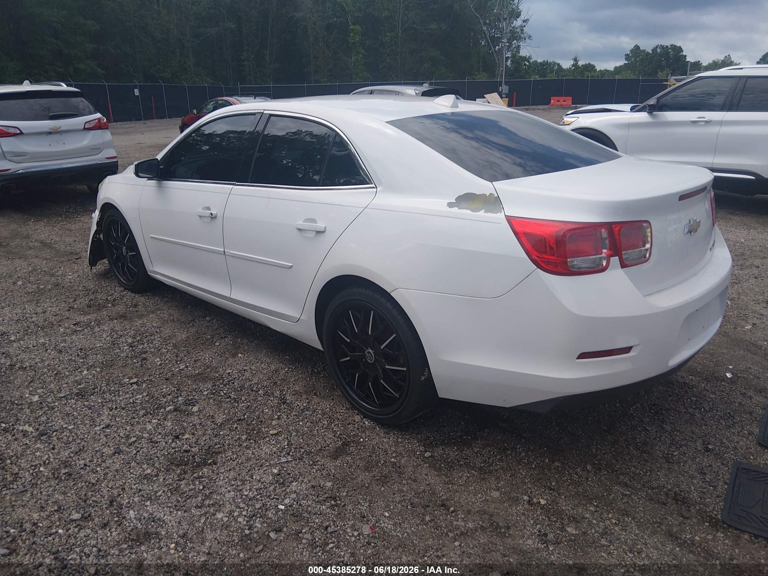 2013 Chevrolet Malibu 1lt White vin: 1G11C5SA1DF275841