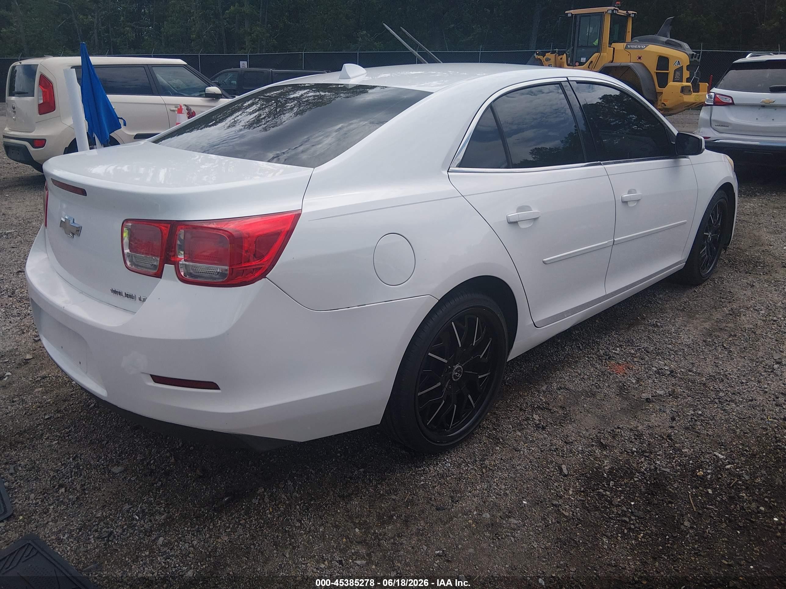 2013 Chevrolet Malibu 1lt White vin: 1G11C5SA1DF275841
