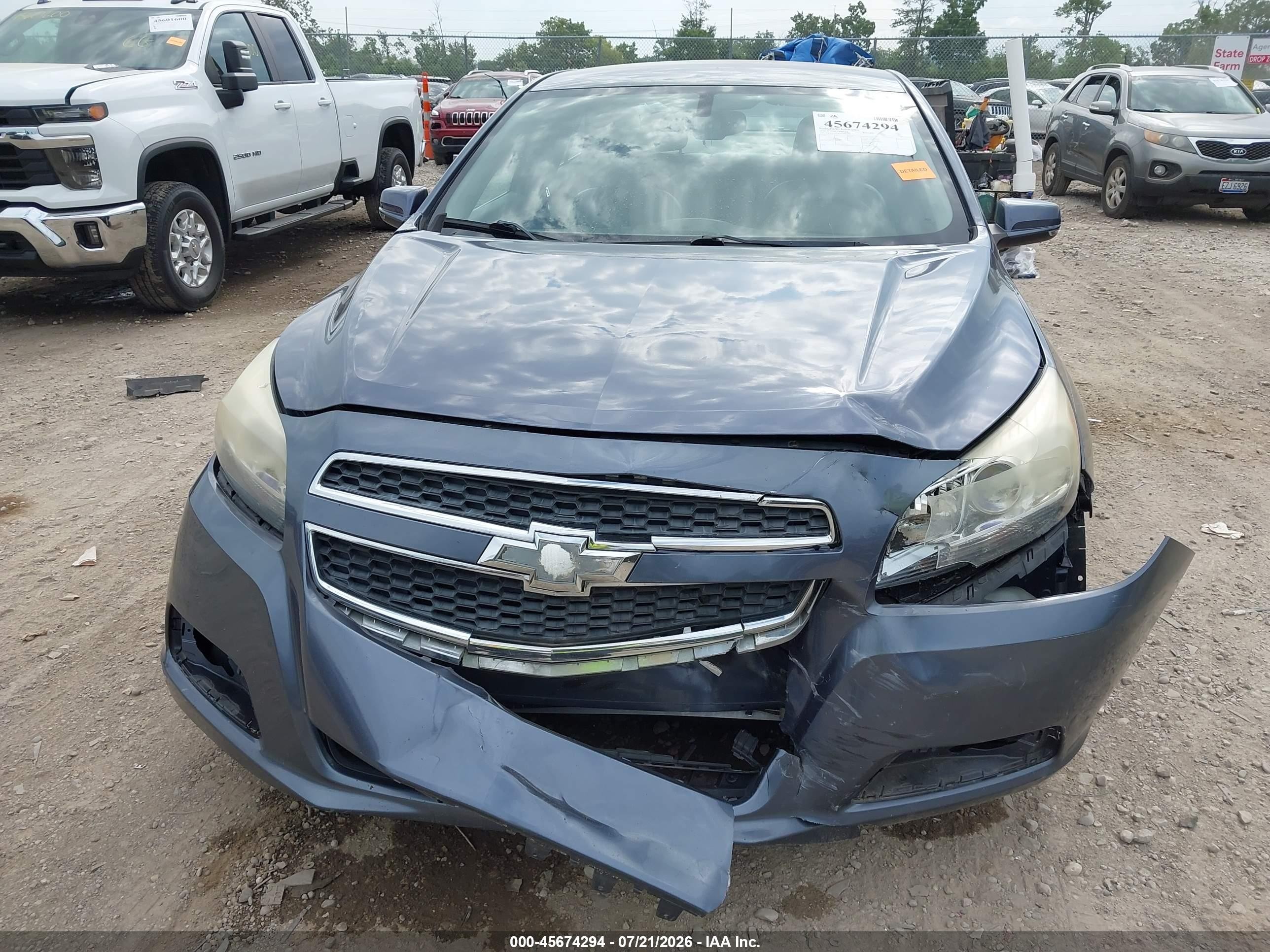 2013 Chevrolet Malibu 1lt Navy vin: 1G11C5SA1DF297080