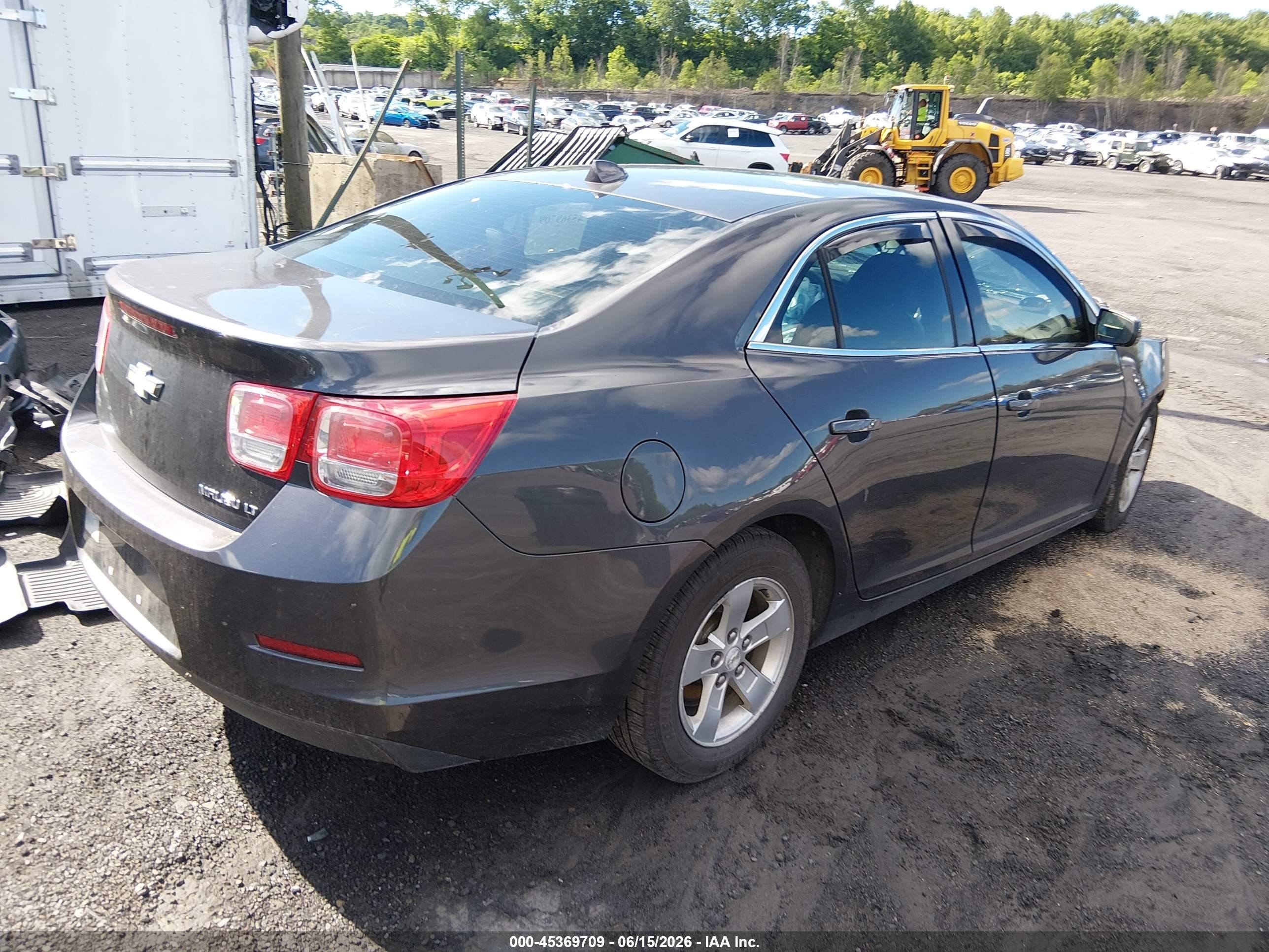 2013 Chevrolet Malibu 1lt Gray vin: 1G11C5SA1DF348612
