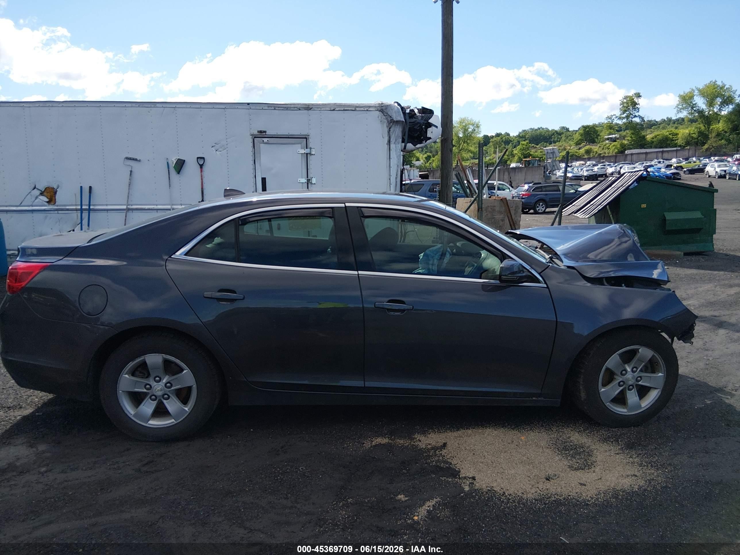 2013 Chevrolet Malibu 1lt Gray vin: 1G11C5SA1DF348612