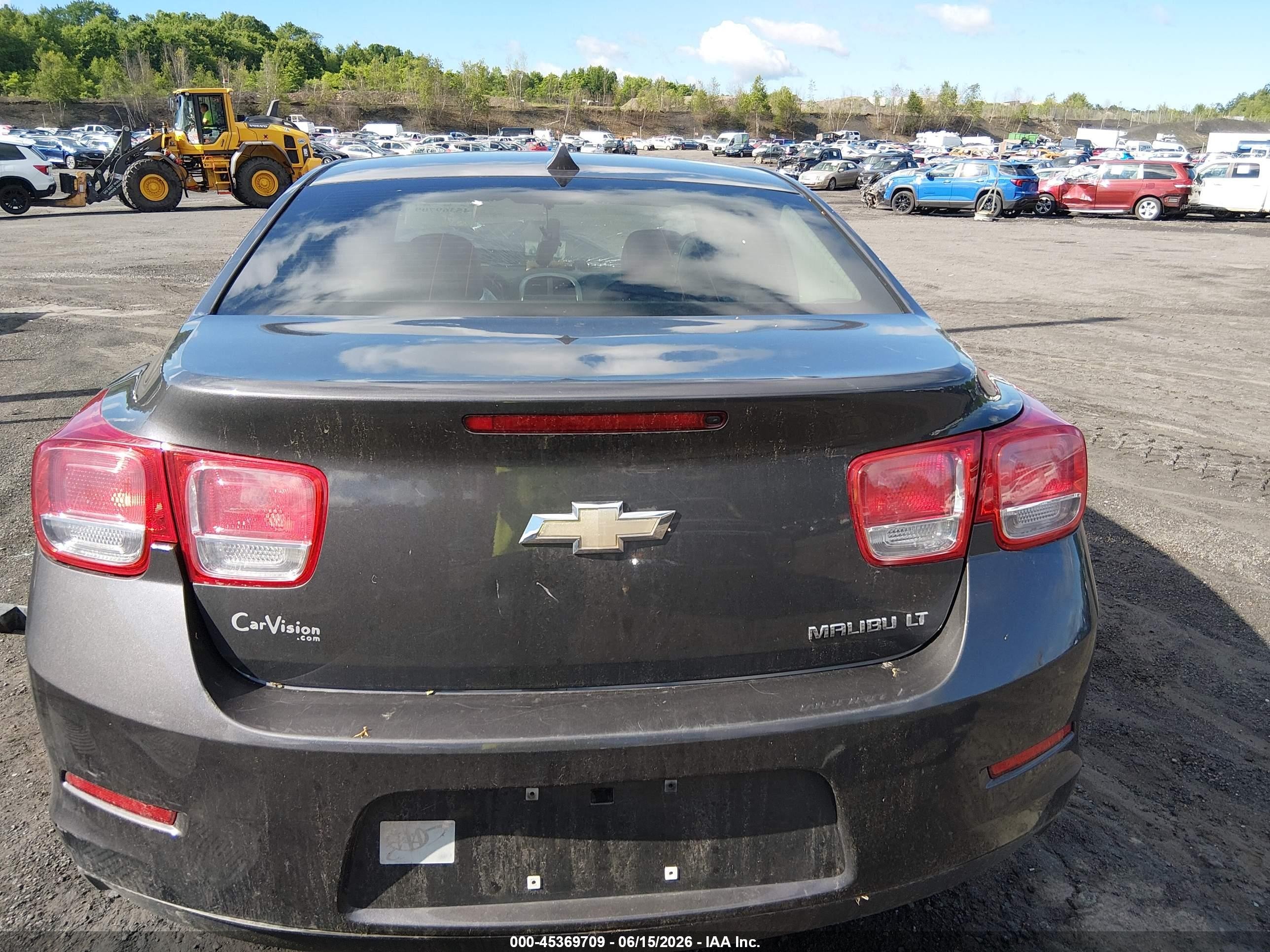 2013 Chevrolet Malibu 1lt Gray vin: 1G11C5SA1DF348612